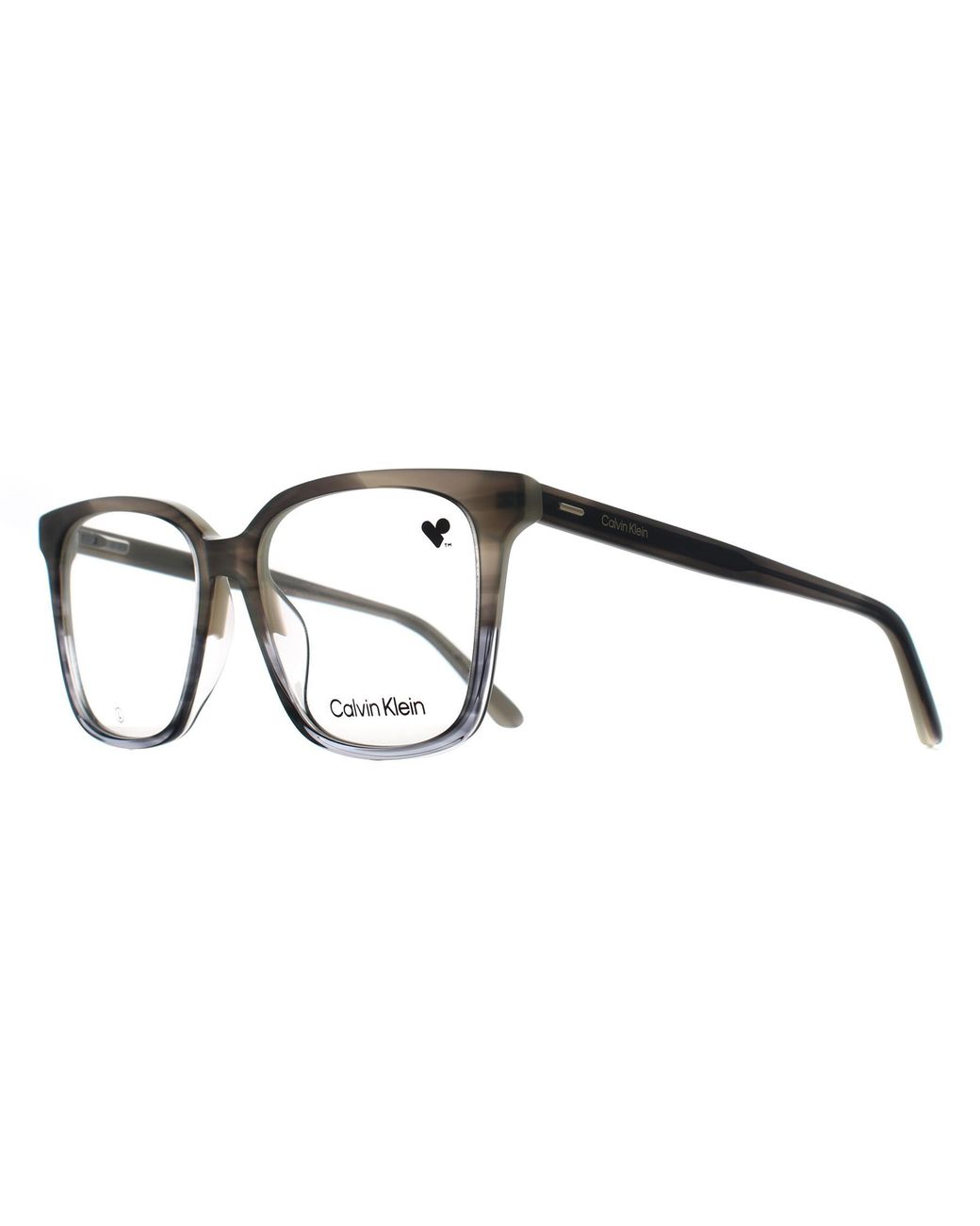 Calvin Klein Brown Square Striped Ck22540