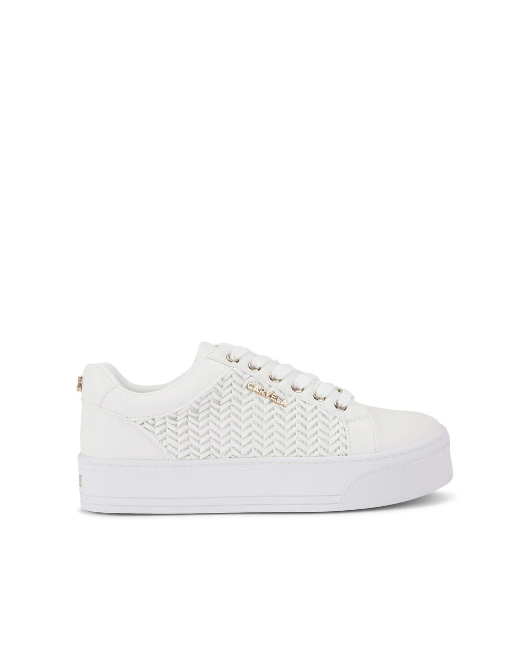Carvela Kurt Geiger White Sardinia Trainers