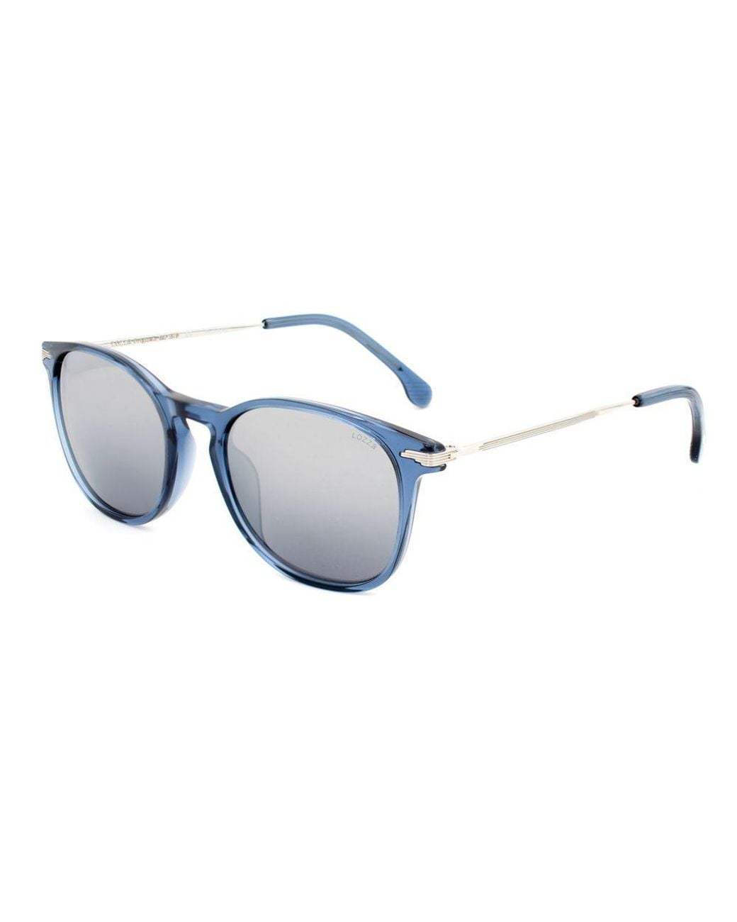 Lozza Blue Acetate Sunglasses