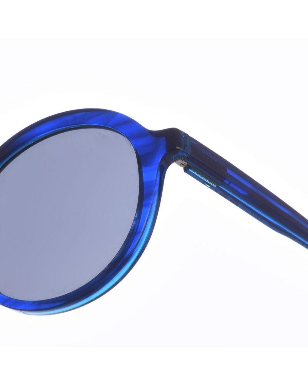 Zen Blue Z427 Round Shape Acetate Sunglasses