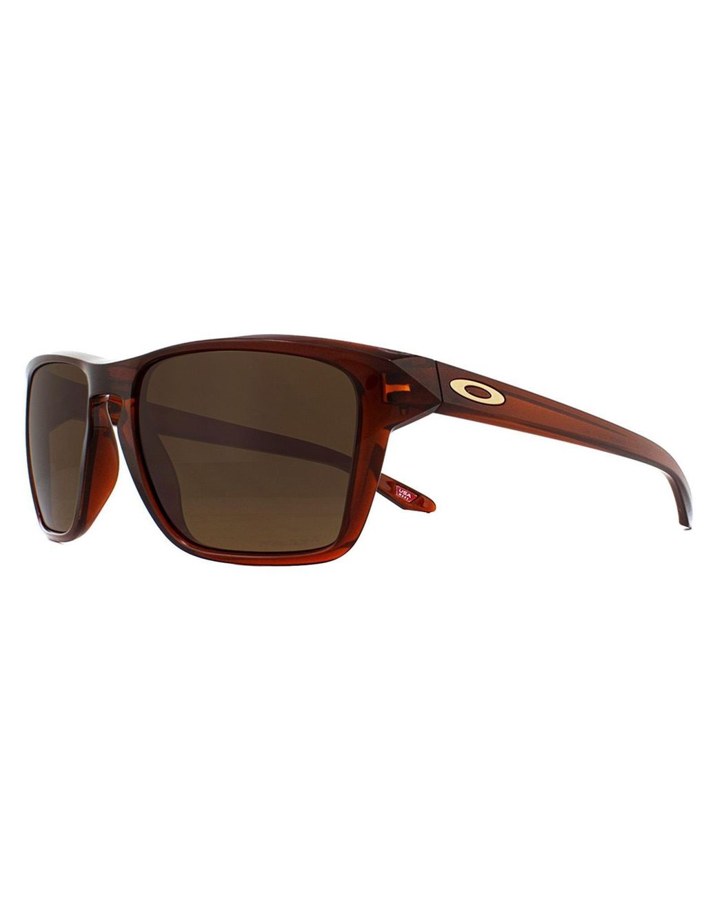 Oakley Brown Sunglasses Sylas Oo9448-02 Polished Rootbeer Prizm Bronze for men