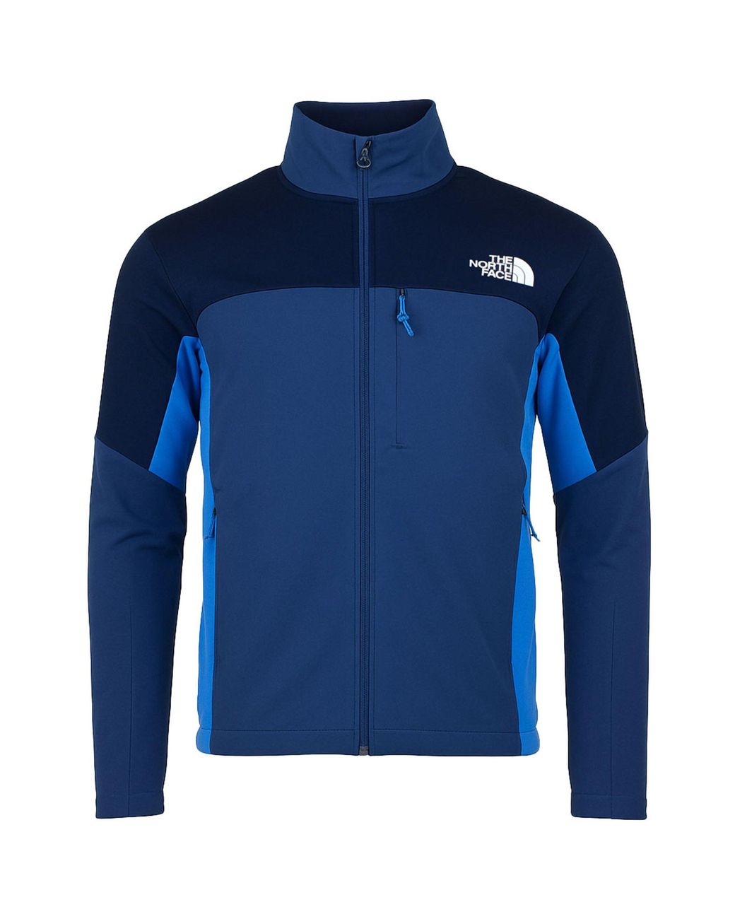The North Face Blue Outdoor Hybrid Fleece Jacket for men