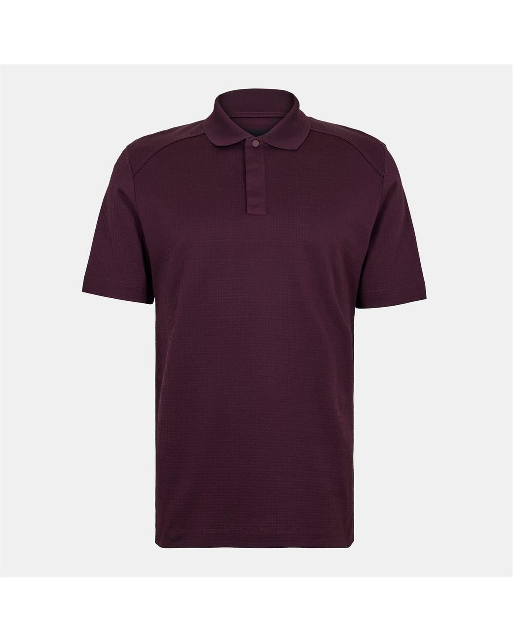 Boss Purple Parlay Collared Neck Short Sleeve Polo Shirt for men