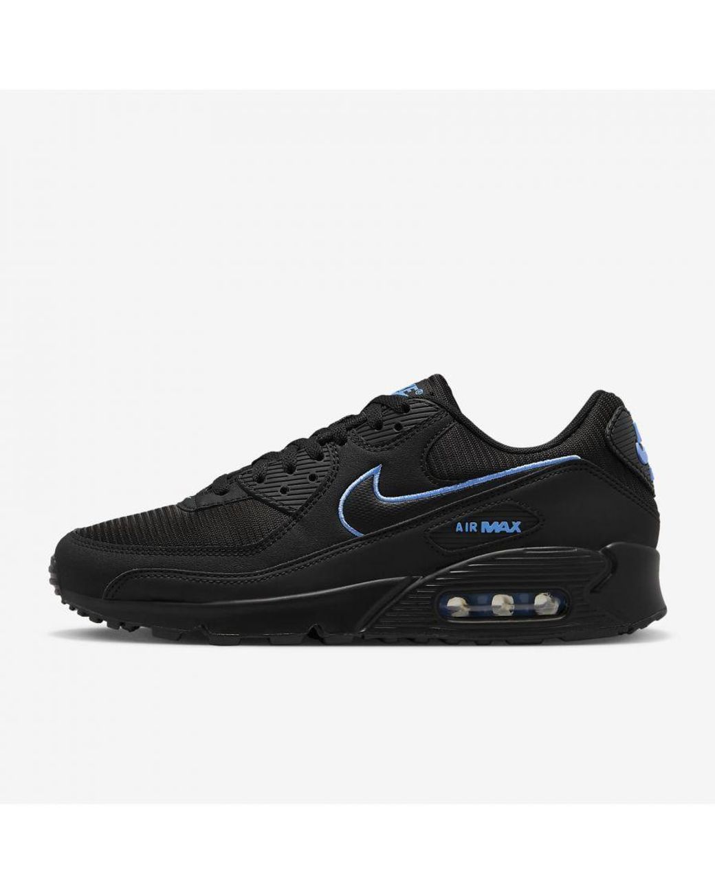 Blue white best sale black air max