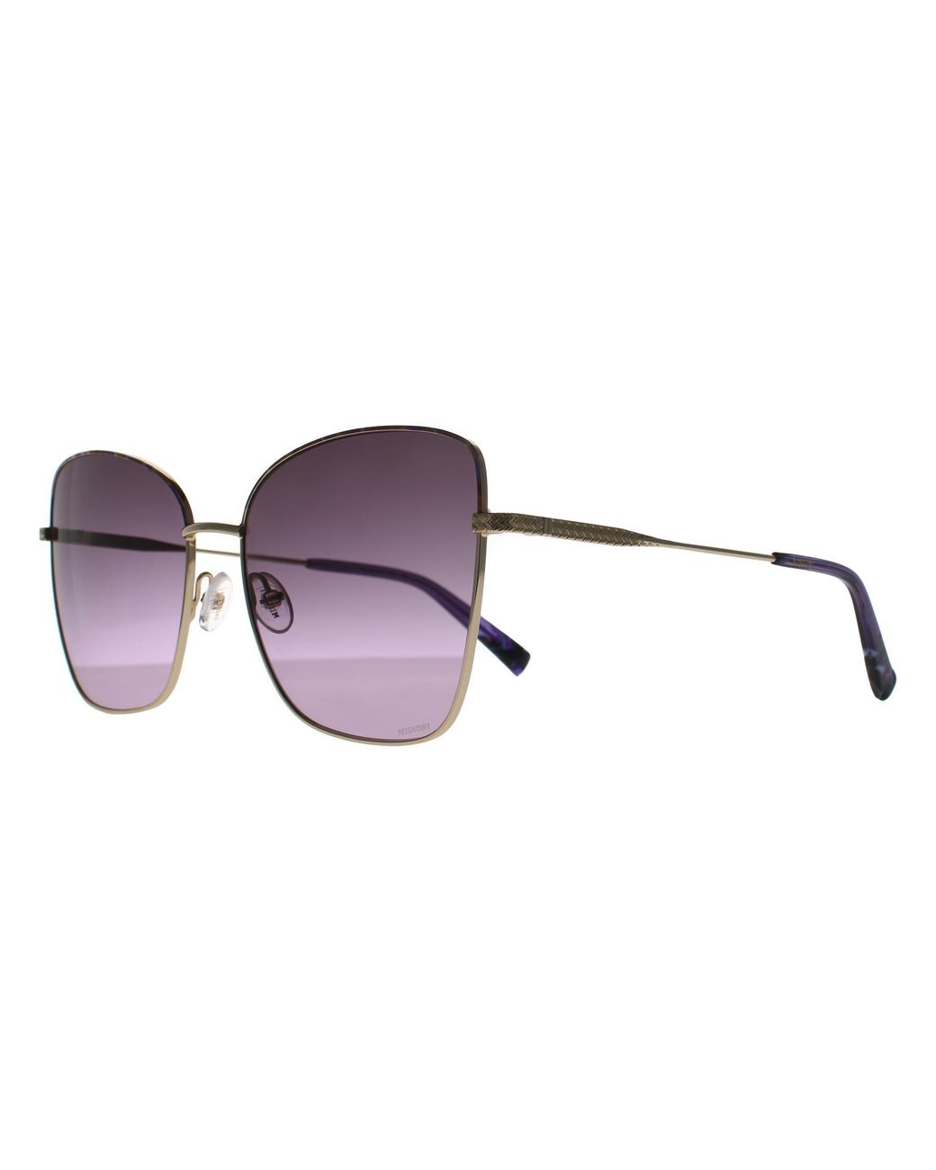Missoni Purple Cat Eye Tortoise Gradient Mis 0138/S Metal