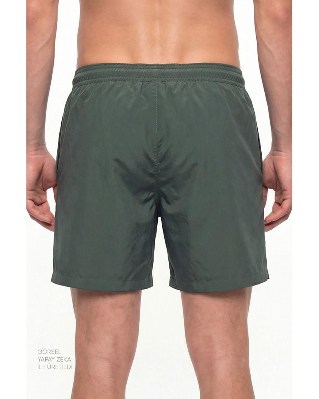 Penti Green Basic Dark Swim Shorts for men