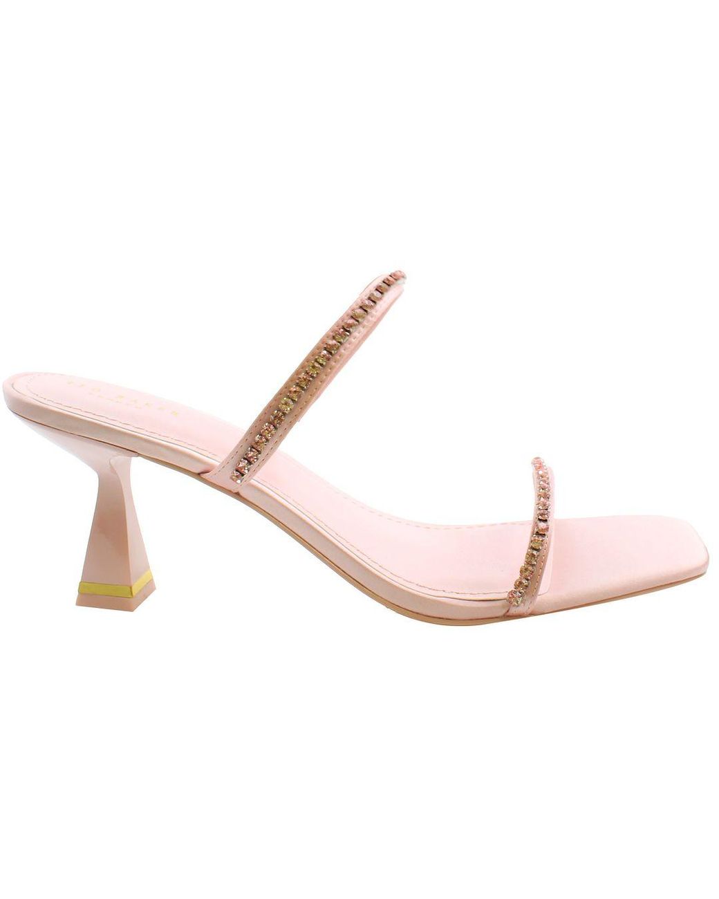 Ted Baker Pink Rinita Diamante Heeled Sandals
