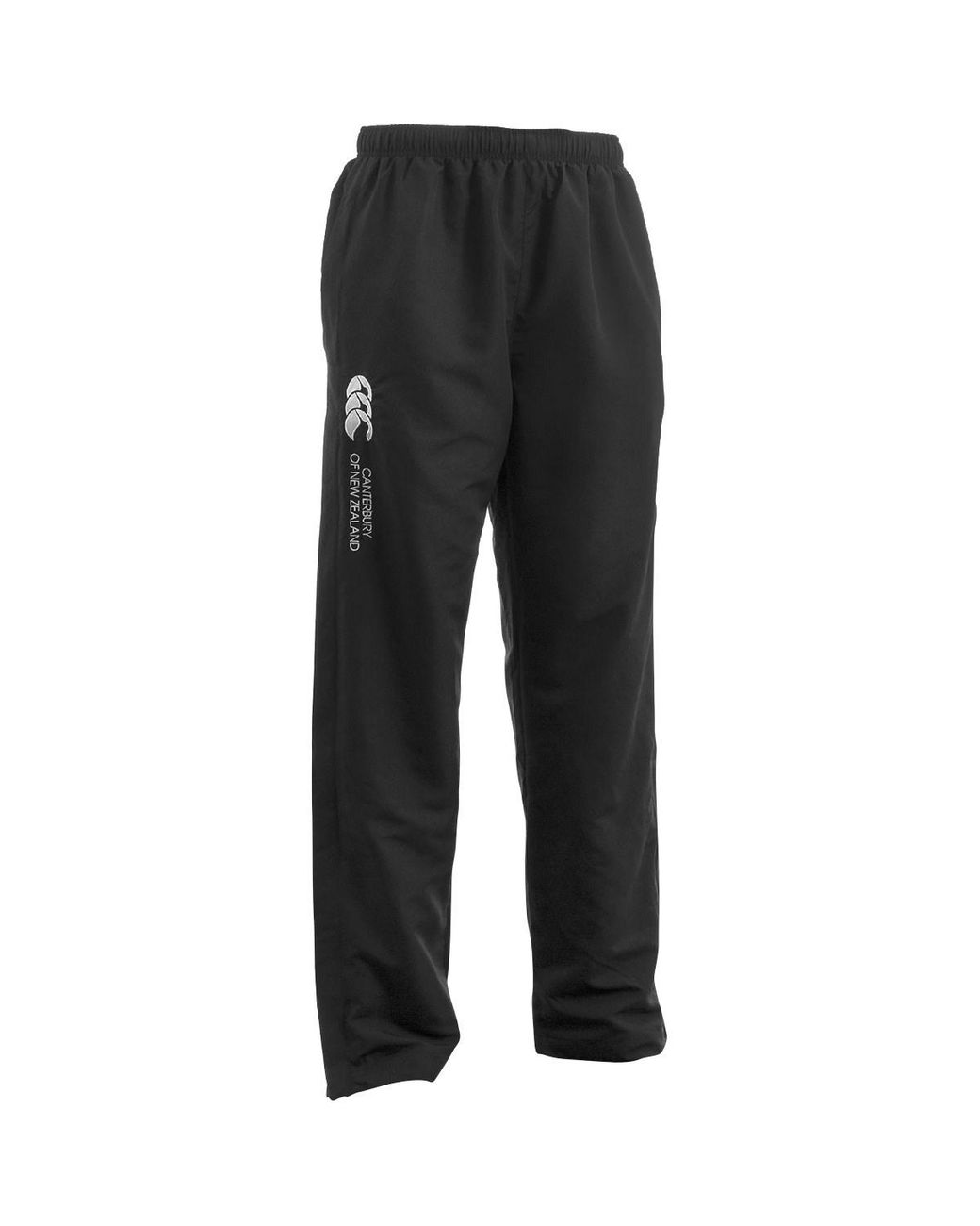 Canterbury Black Open Hem Tracksuit Bottoms for men