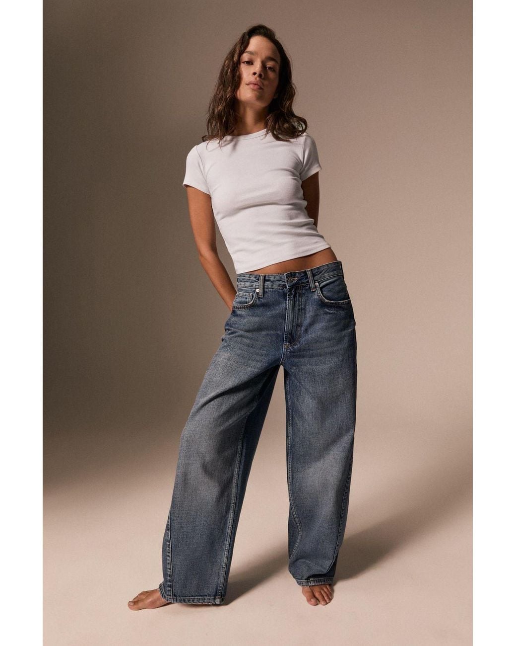 Grimelange Multicolor Classic Straight Leg Jeans