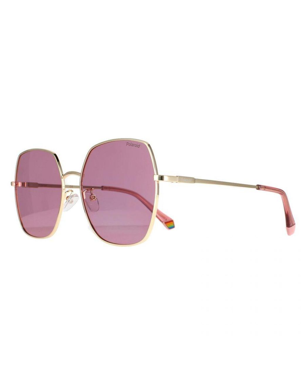 Polaroid Purple Round Polarized Pld 6178/G/S Metal