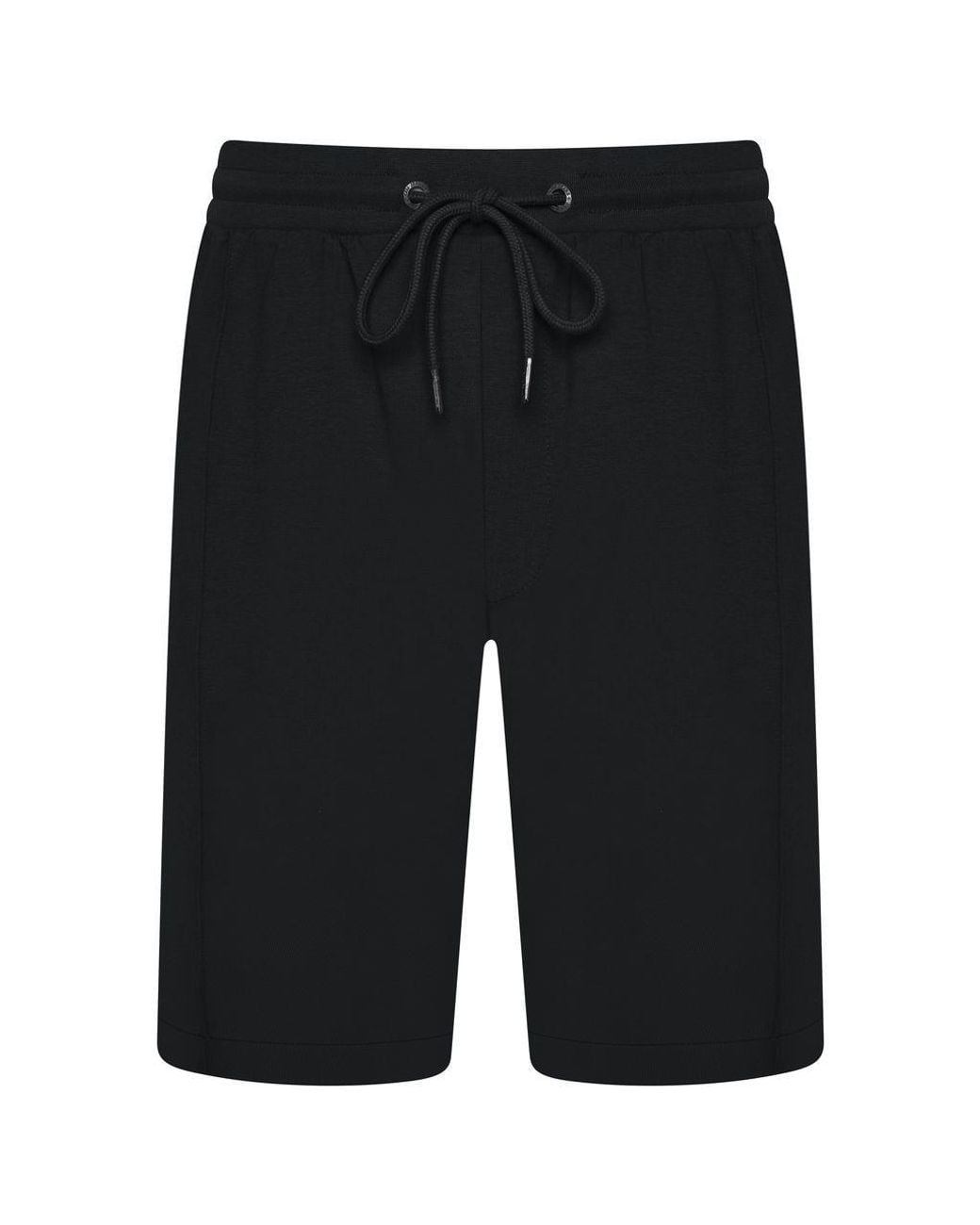 KAM Jeanswear Black Kam Interlock Shorts Zip Pocket Plus Size for men
