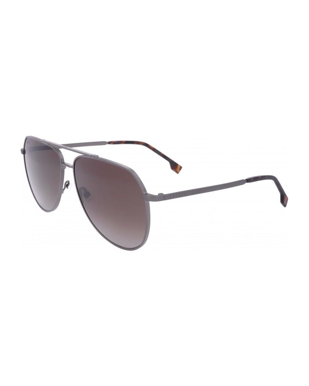 Boss Brown Hugo 61Mm Dark Ruthenium Sunglasses 1447Os-0Kj1-86 for men