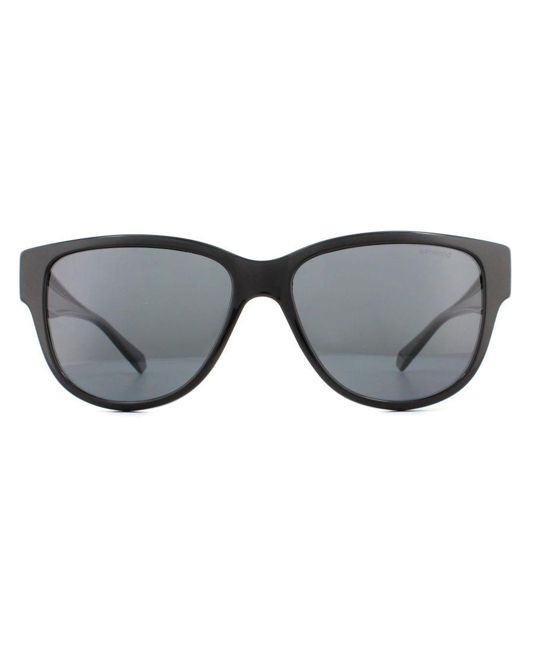 Polaroid Gray Suncovers Square Polarized Sunglasses