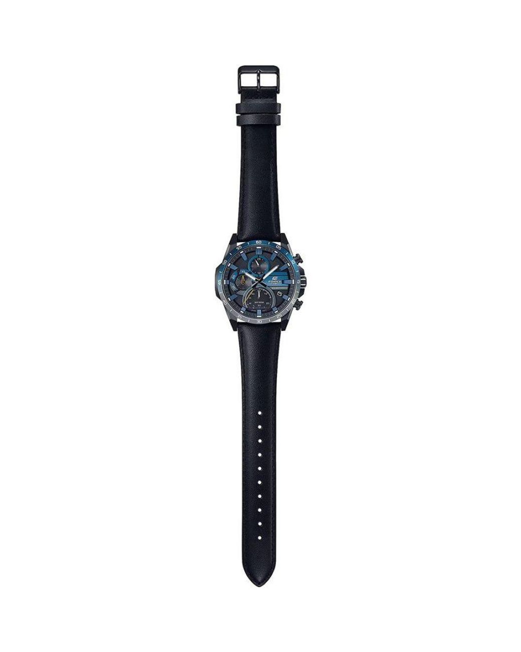 G-Shock Blue Edifice Watch Eqs-940Nl-1Avuef Leather (Archived) for men