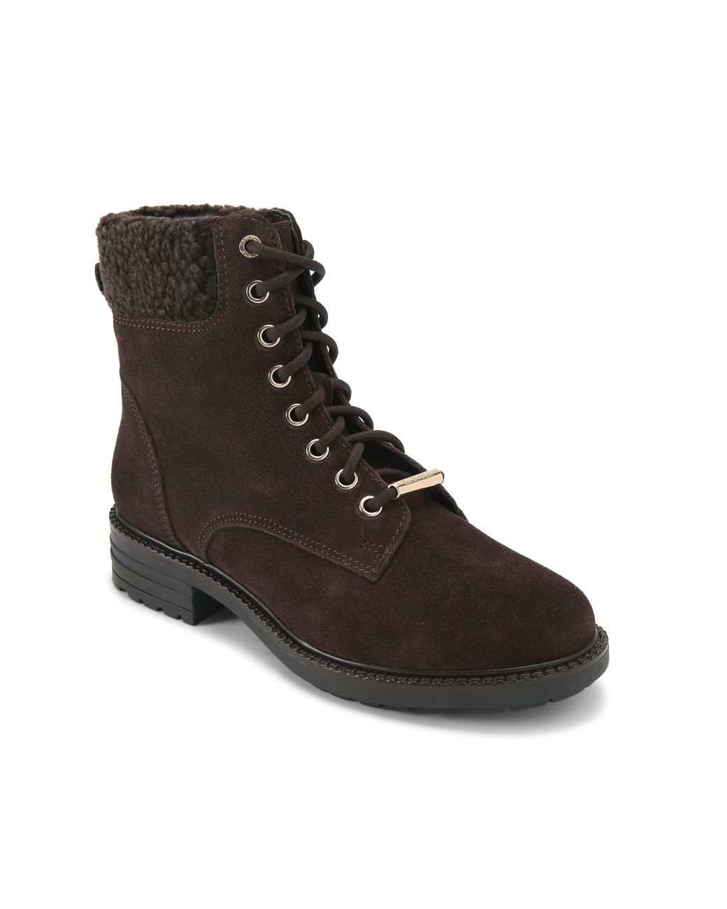 Carvela Kurt Geiger Brown Suede Russ Lace Up Boots