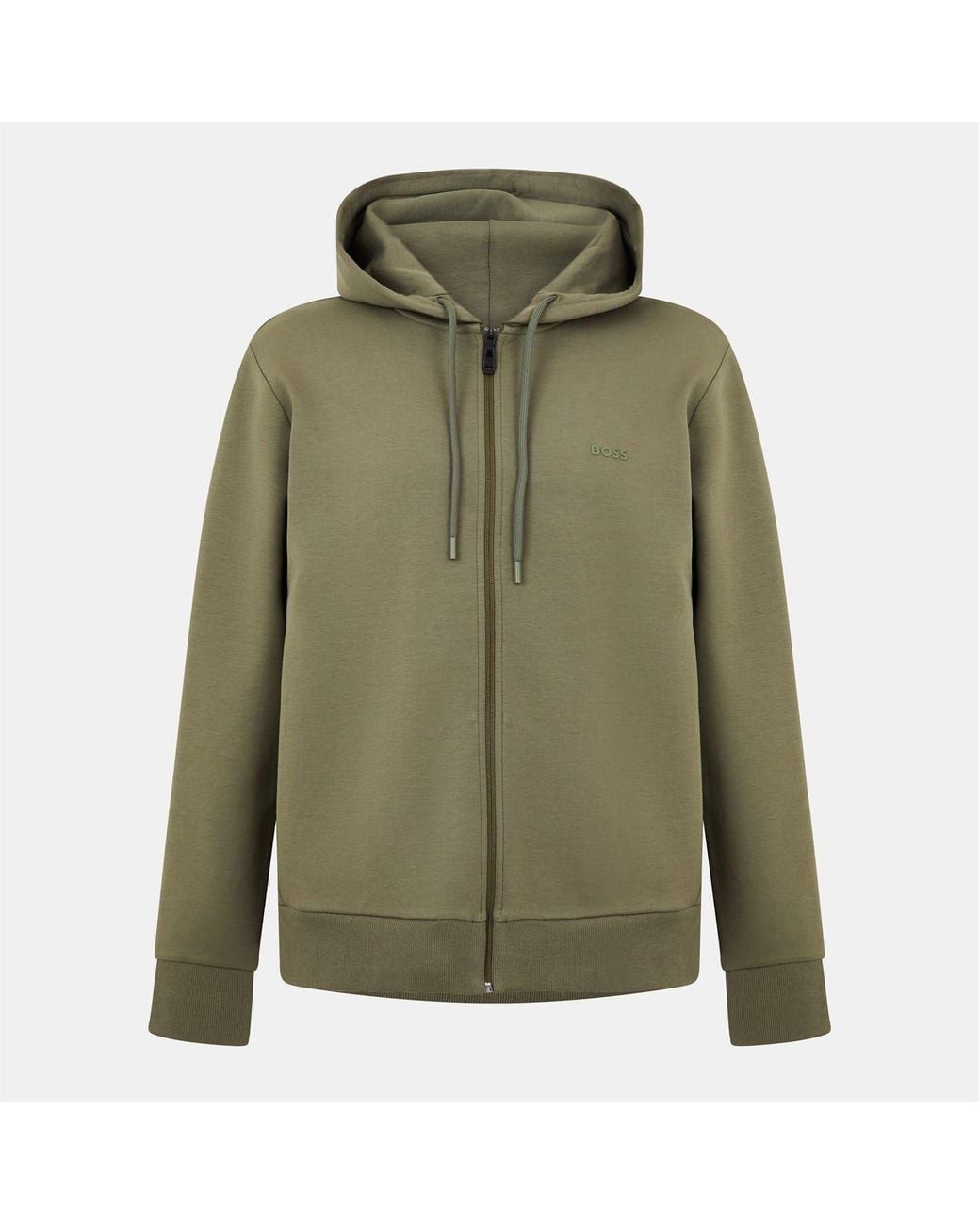 C P Company Green Gabardine Lens Overshirt for men