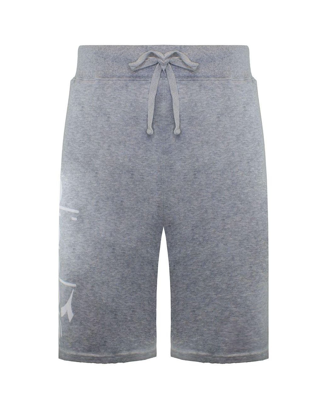 Diadora Gray Logo Shorts for men