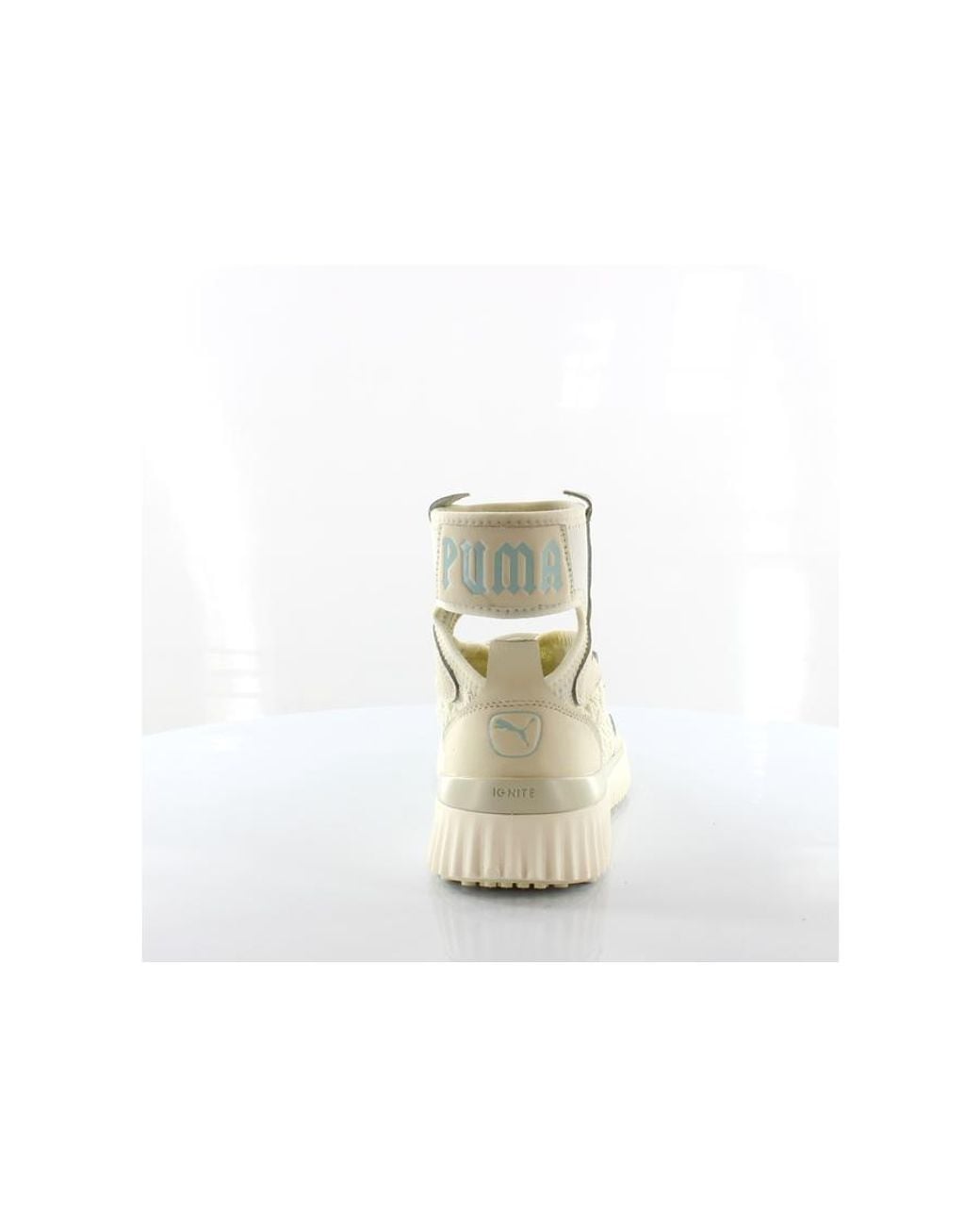 PUMA Natural X Rihanna Fenty Mid Geo Vanilla Ice Trainers