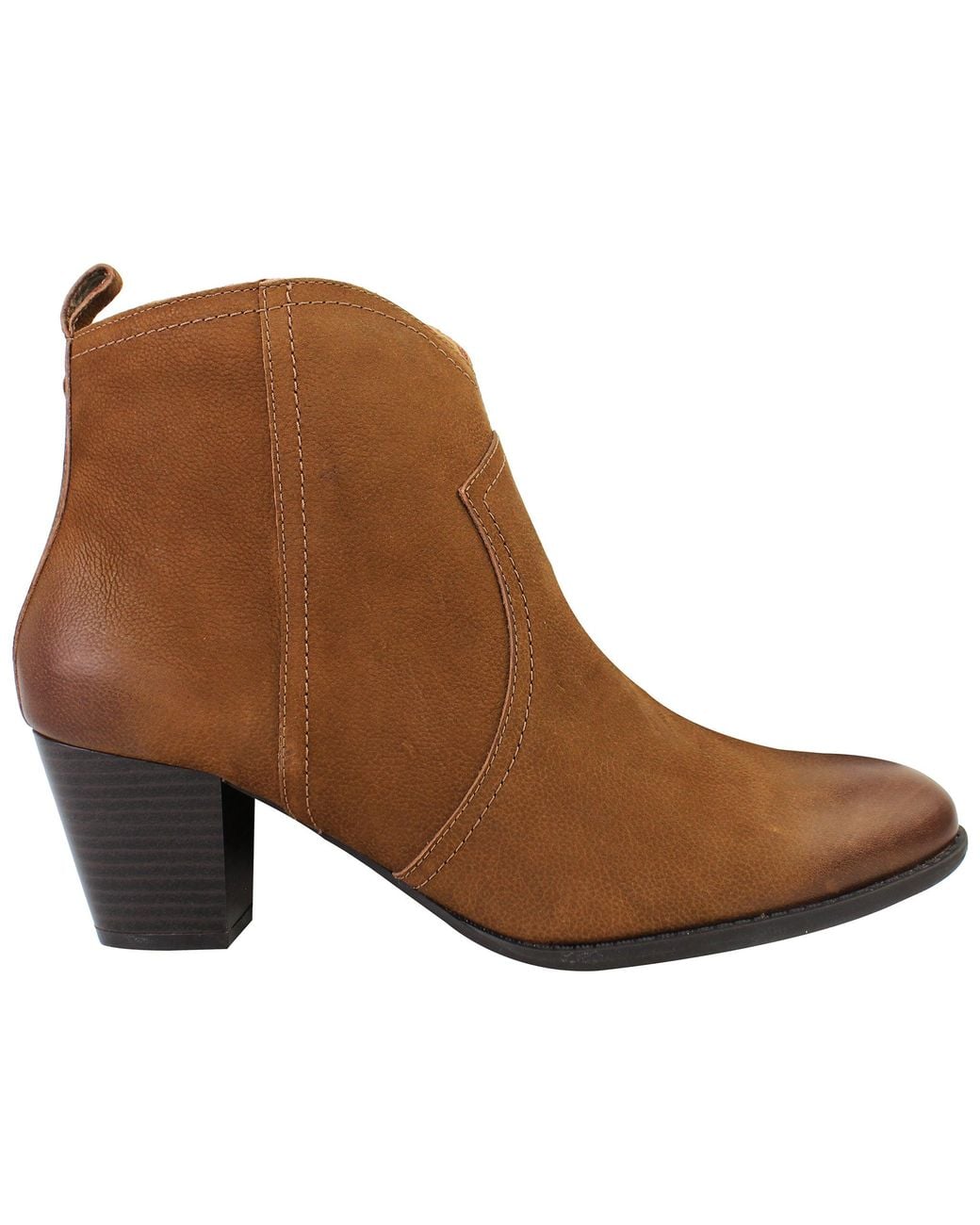 Vionic Brown Upright Raina Heeled Boots Leather