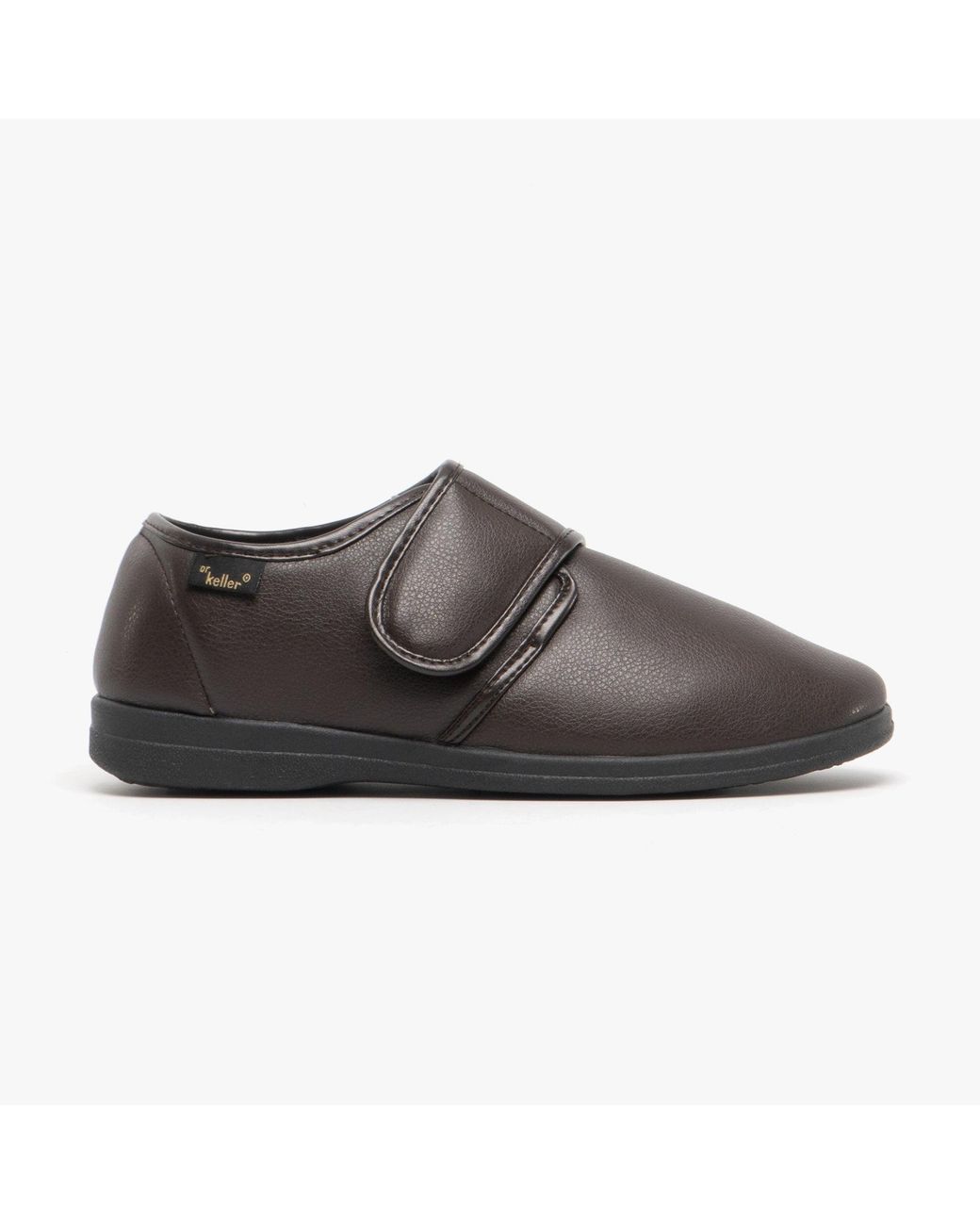Dr Keller Brown Chris Full Slippers for men