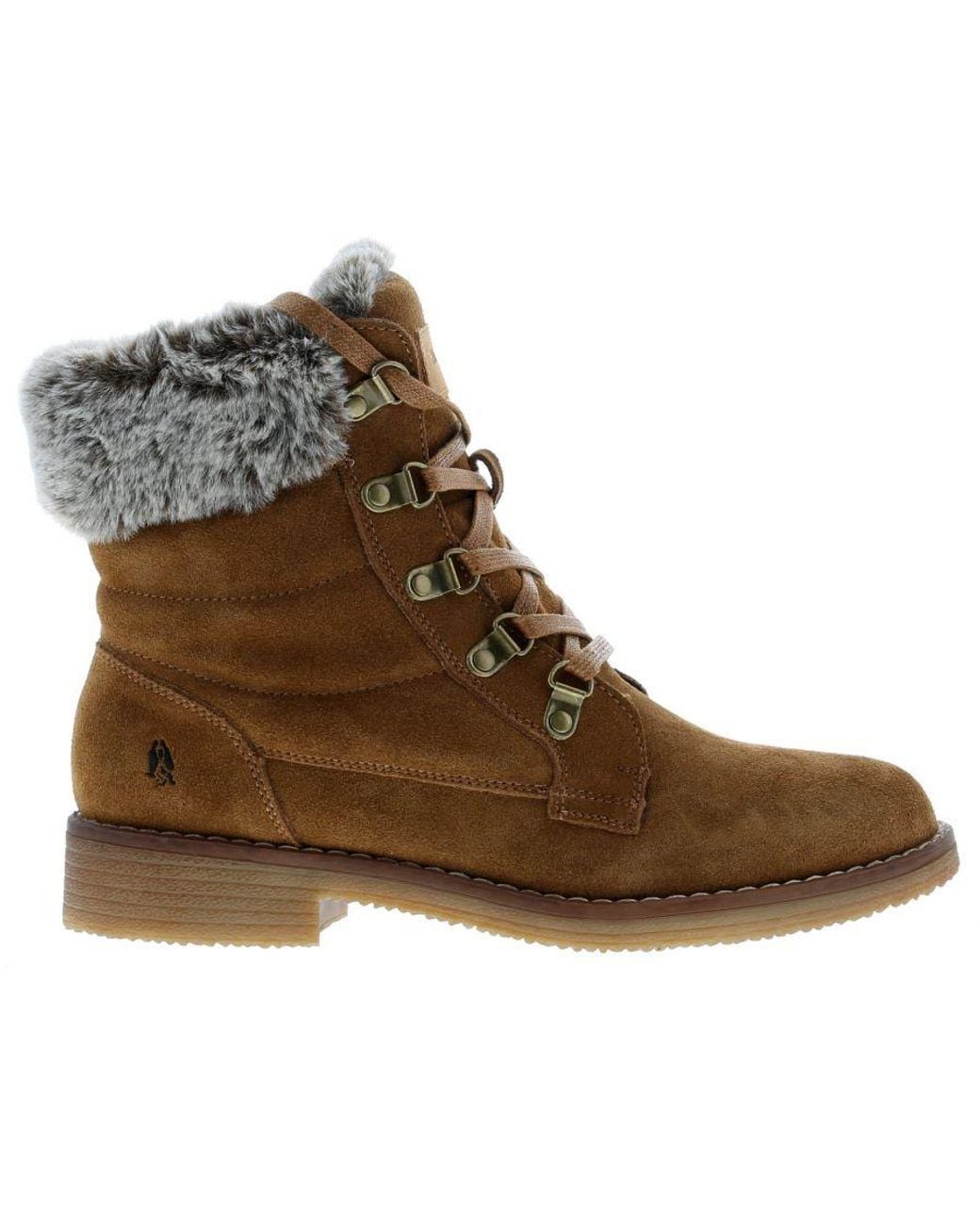 Hush Puppies Brown Florence Memory Foam Boots