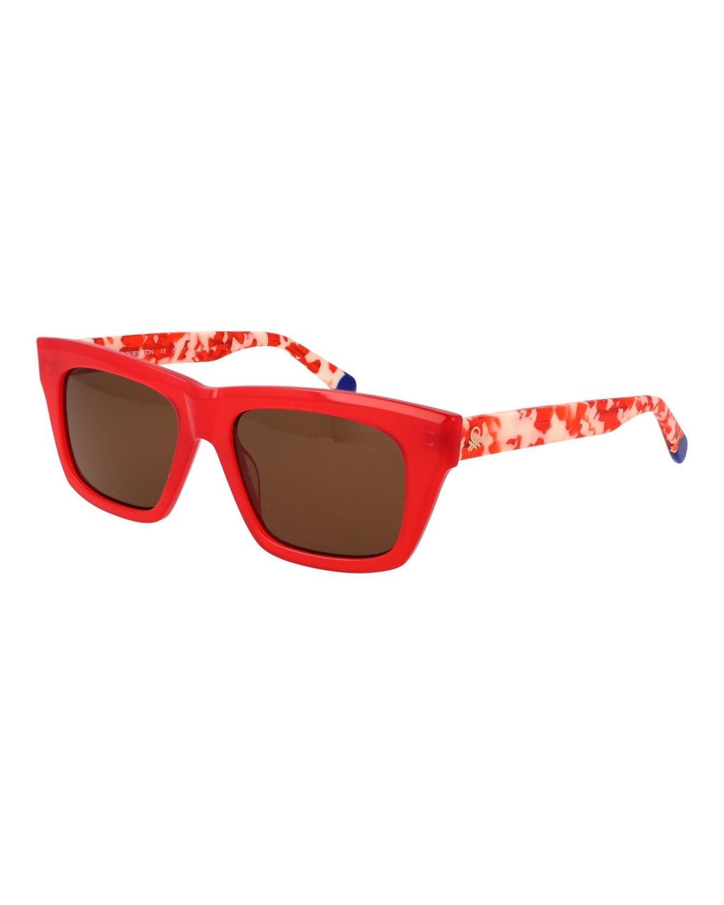 Benetton Red Sunglasses Be5079 205 54