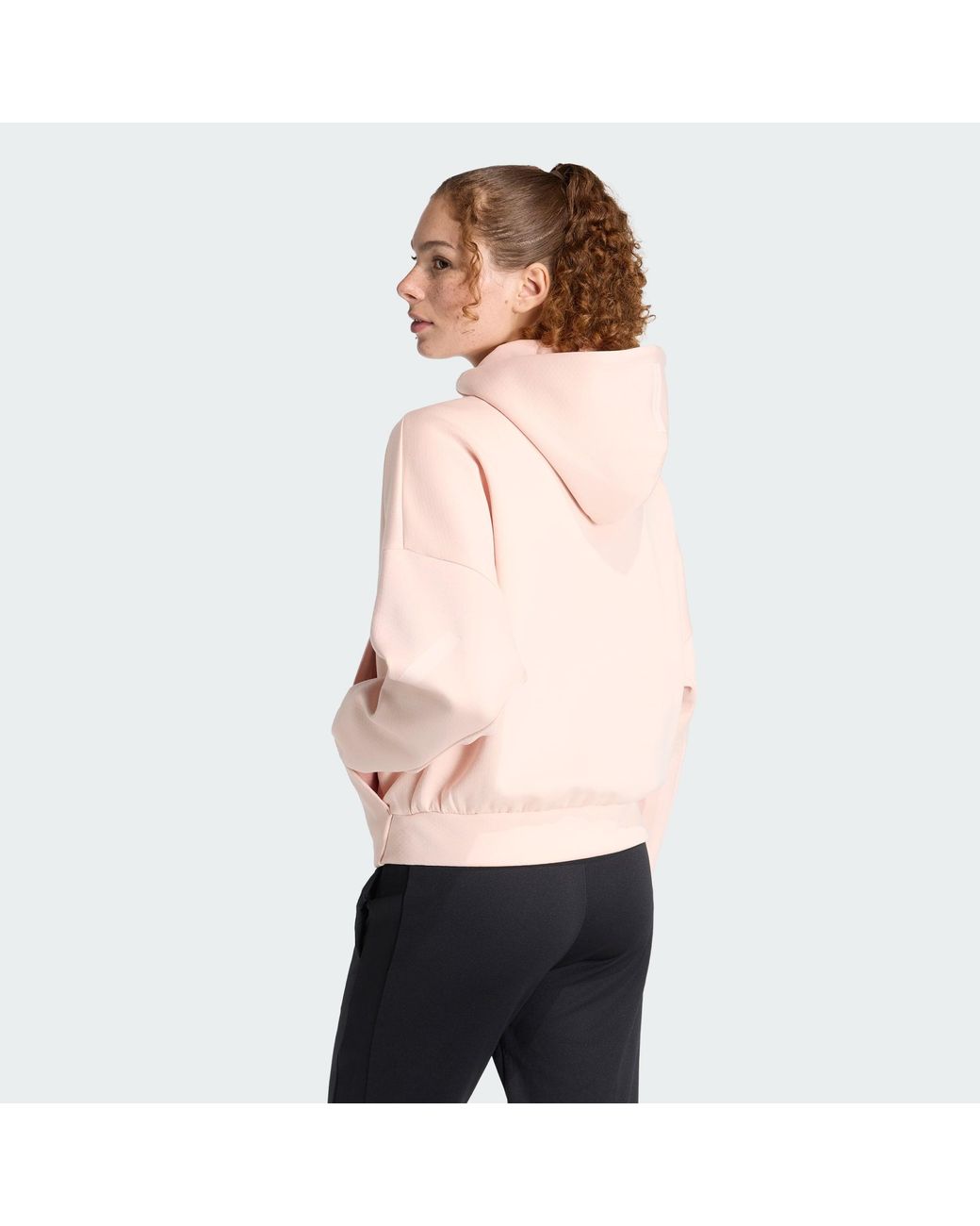 Adidas Red Z.N.E. Full-Zip Hoodie