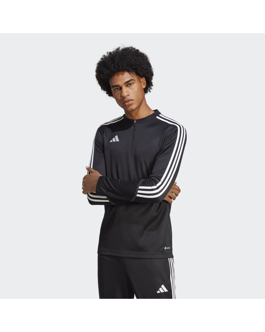 Adidas Originals Black Tiro 23 Club Training Top for men