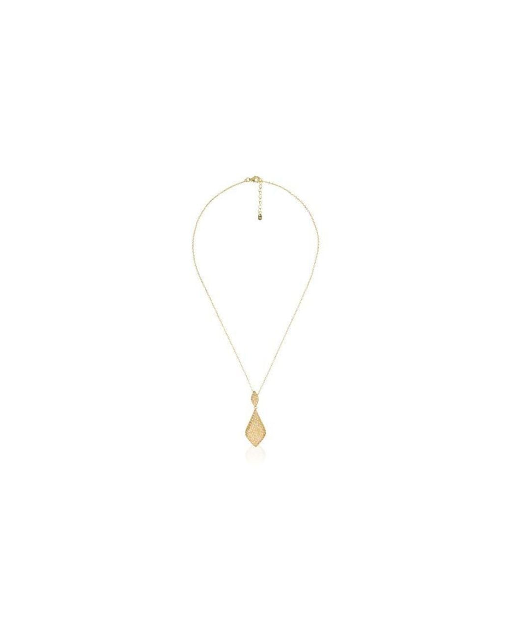 Orphelia Metallic 925 Sterling Chain With Pendant