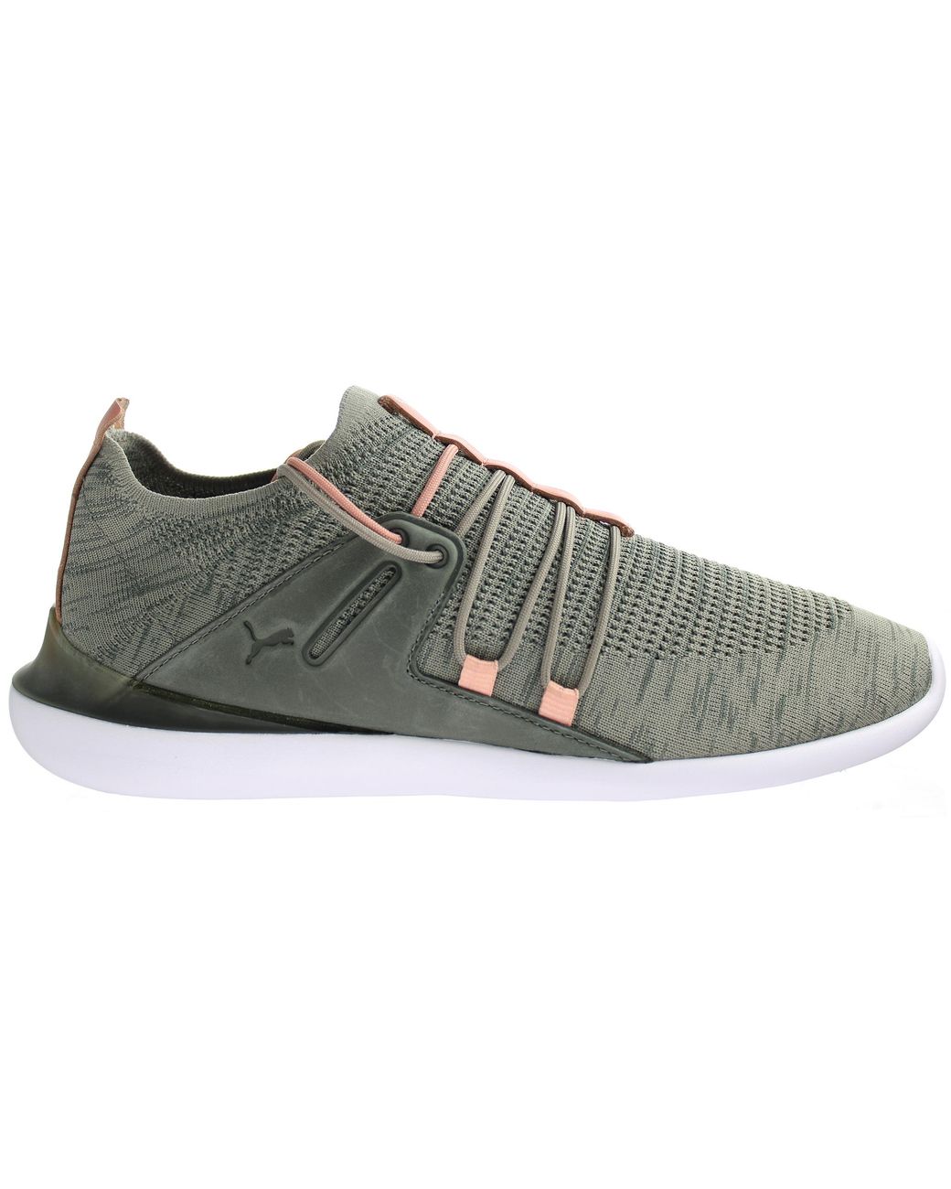 PUMA Gray Sf Evo Cat Sock Trainers