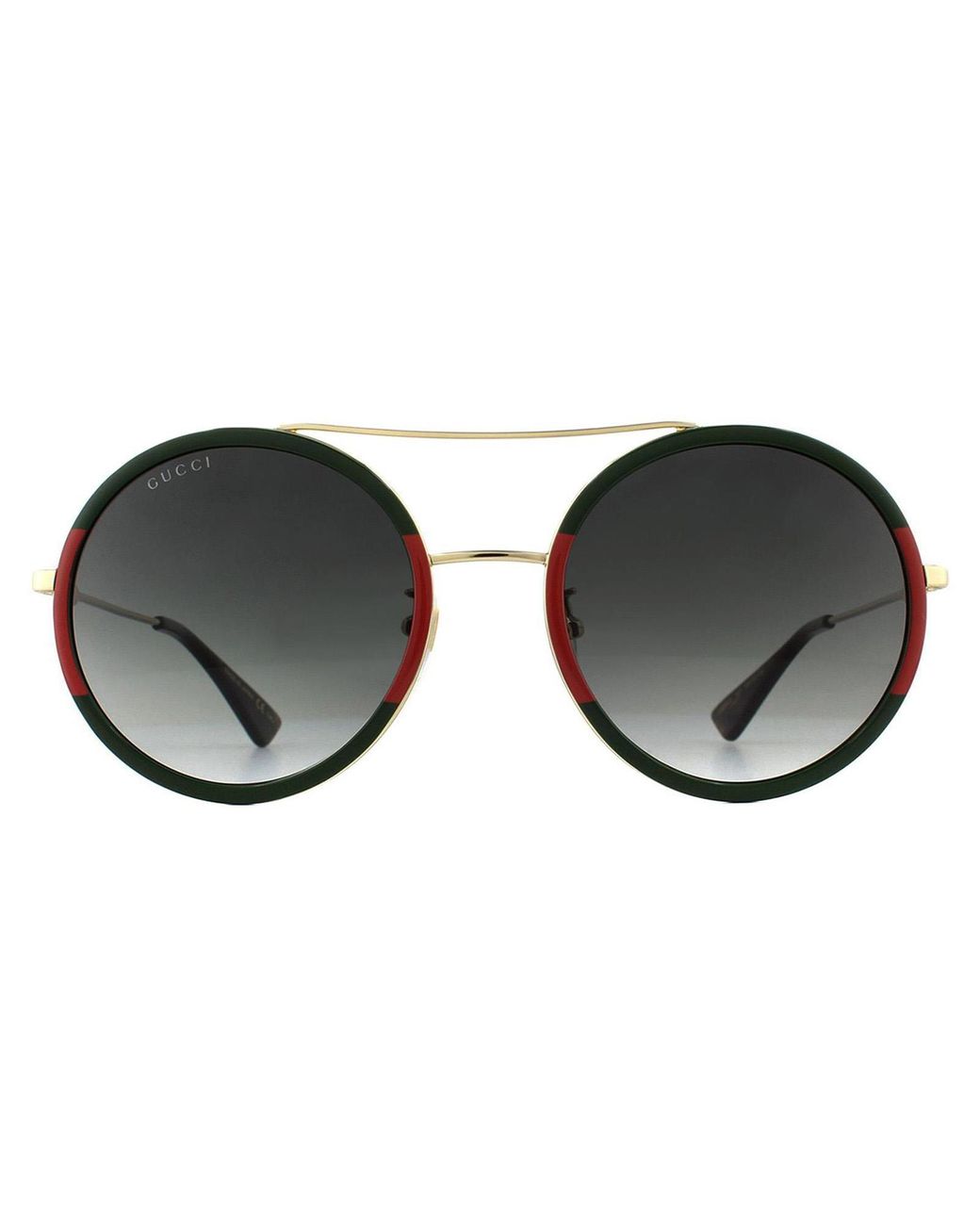 Gucci Brown Sunglasses Gg0061S 003 And Gradient Metal