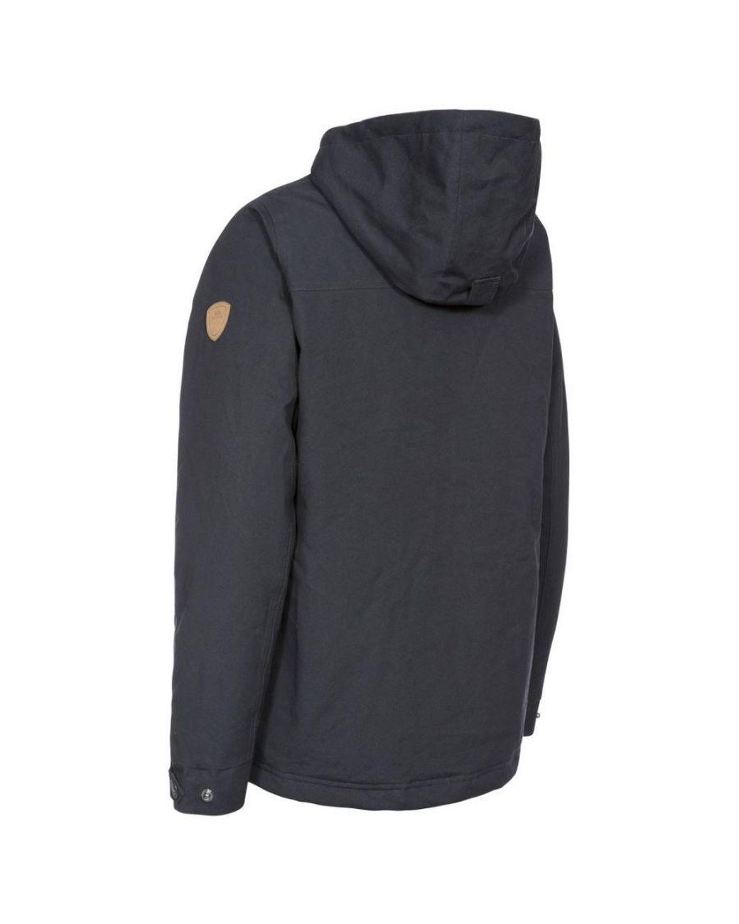 Trespass Black Ladies Devoted Waterproof Jacket
