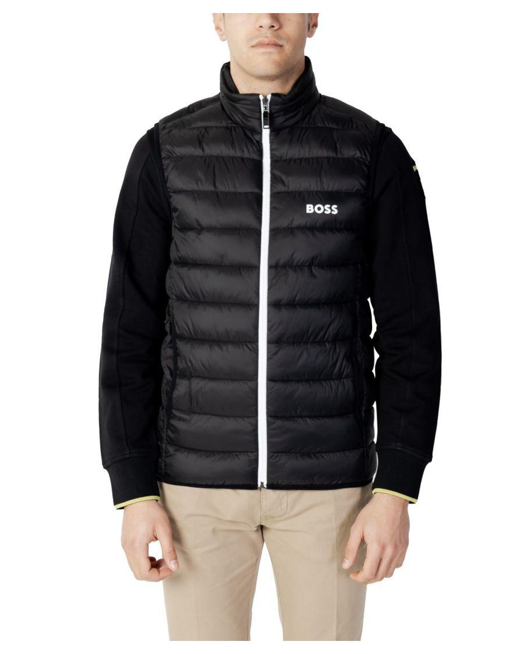 Hugo boss sleeveless jacket deals