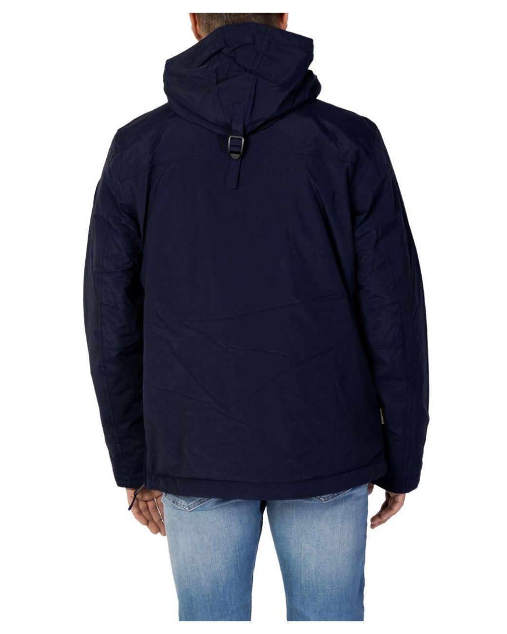 Napapijri Blue Rainforest Winter 3 Hooded Anorak for men