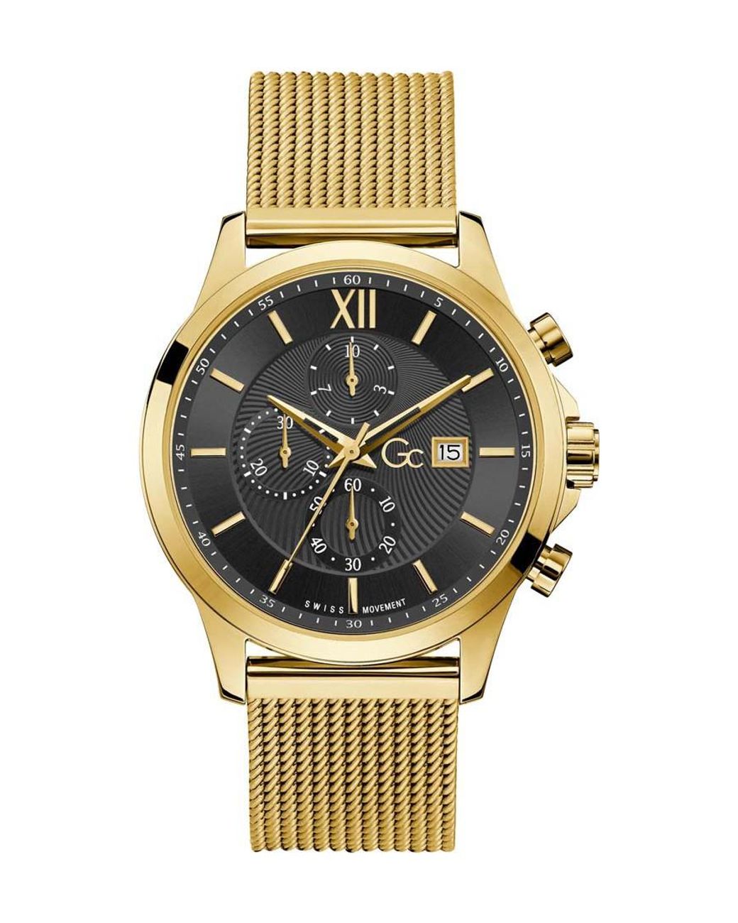 Gc Metallic Y27008G2Mf Executive Watch for men