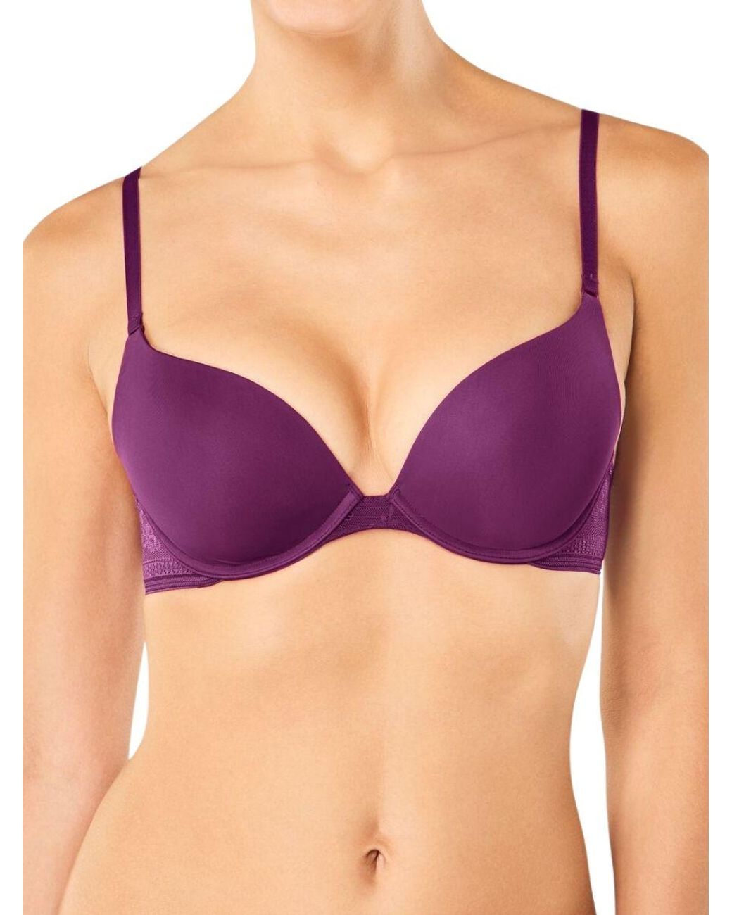 Sloggi Purple Zero Lace Whum Bra Wild Cherry