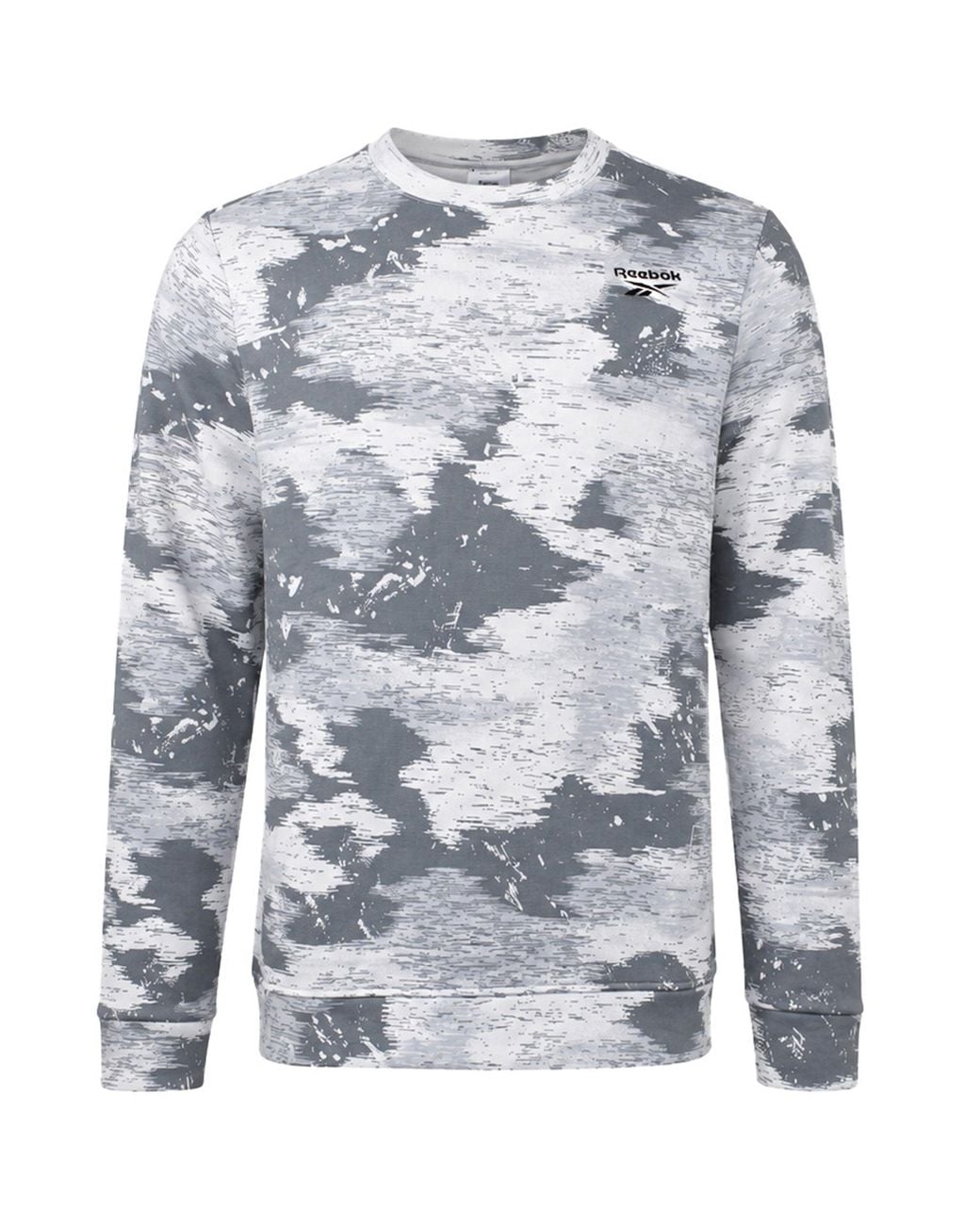 Reebok Gray Ri Modern Camo Top Cotton for men