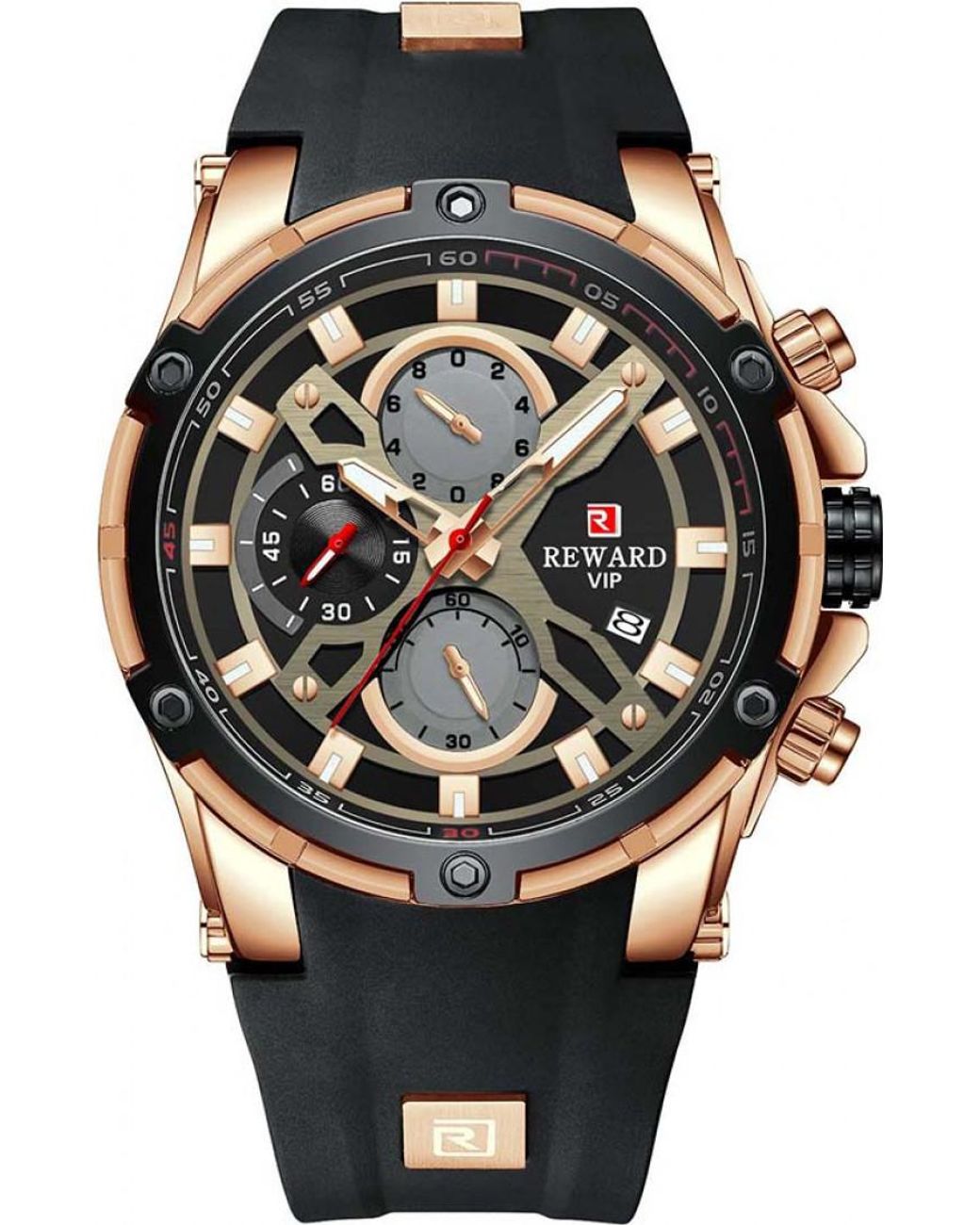 Reward Black 83016M-A Supreme Watch for men