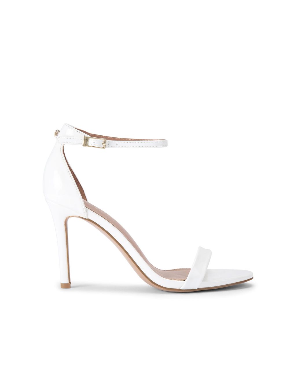 Carvela Kurt Geiger White Capo Stiletto Sandals