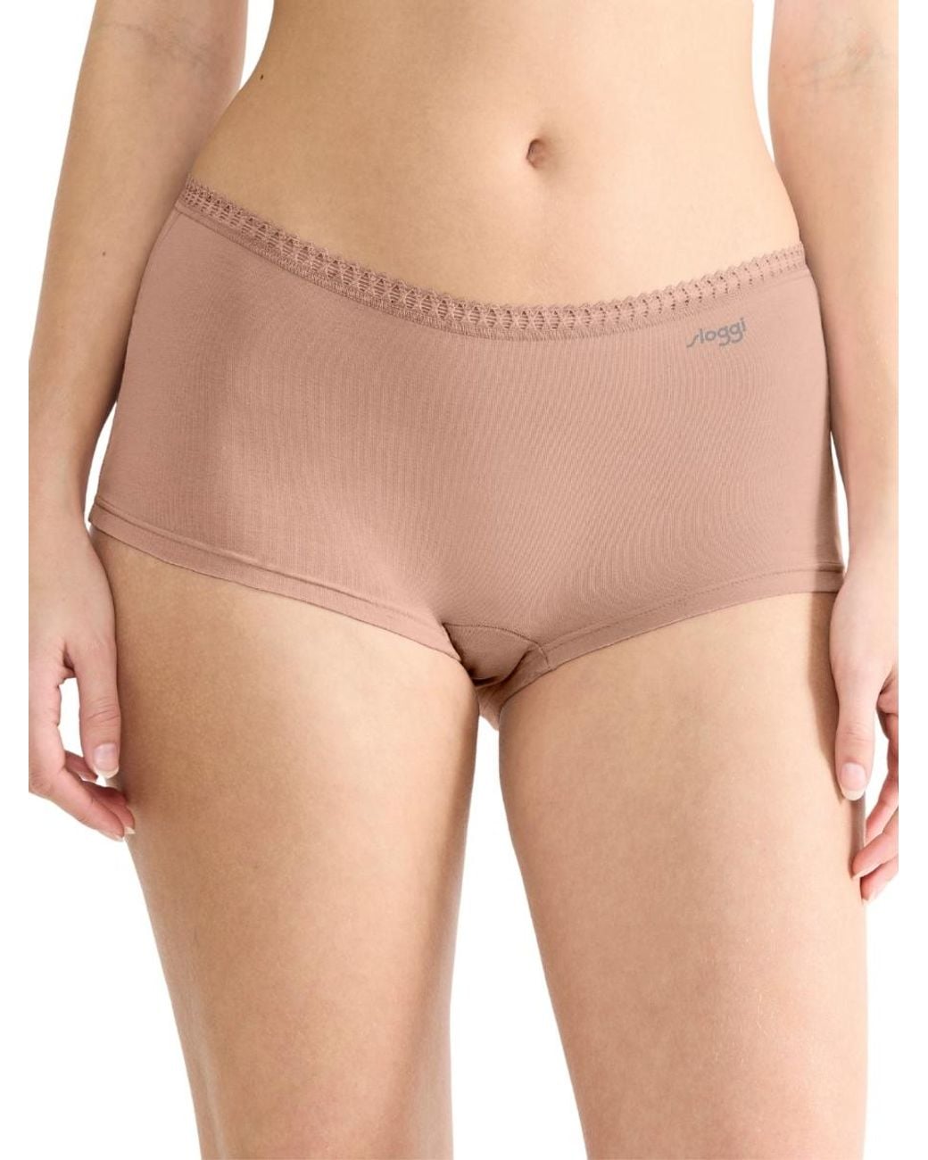 Sloggi Natural Go Crush Short Briefs (3 Pack)
