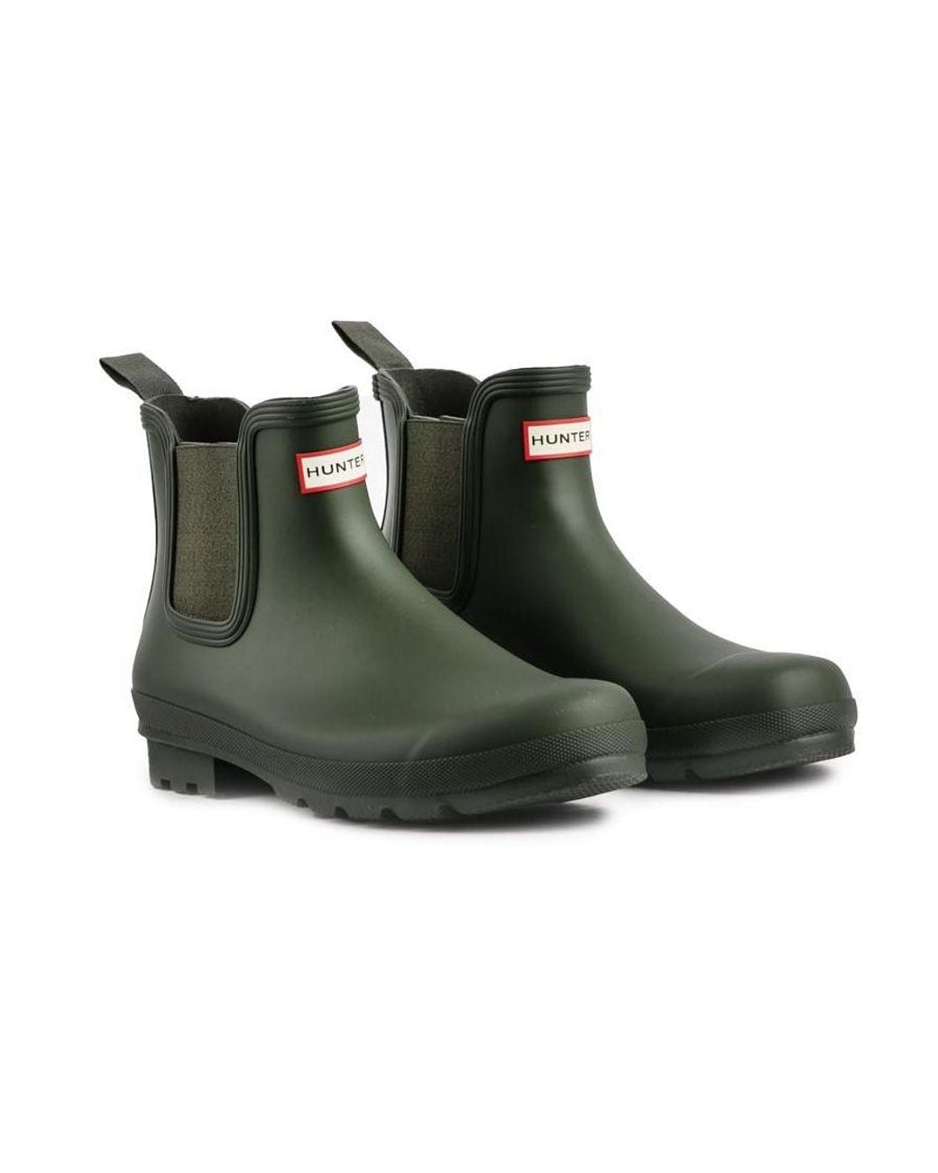 Hunter Green Original Chelsea Boots for men