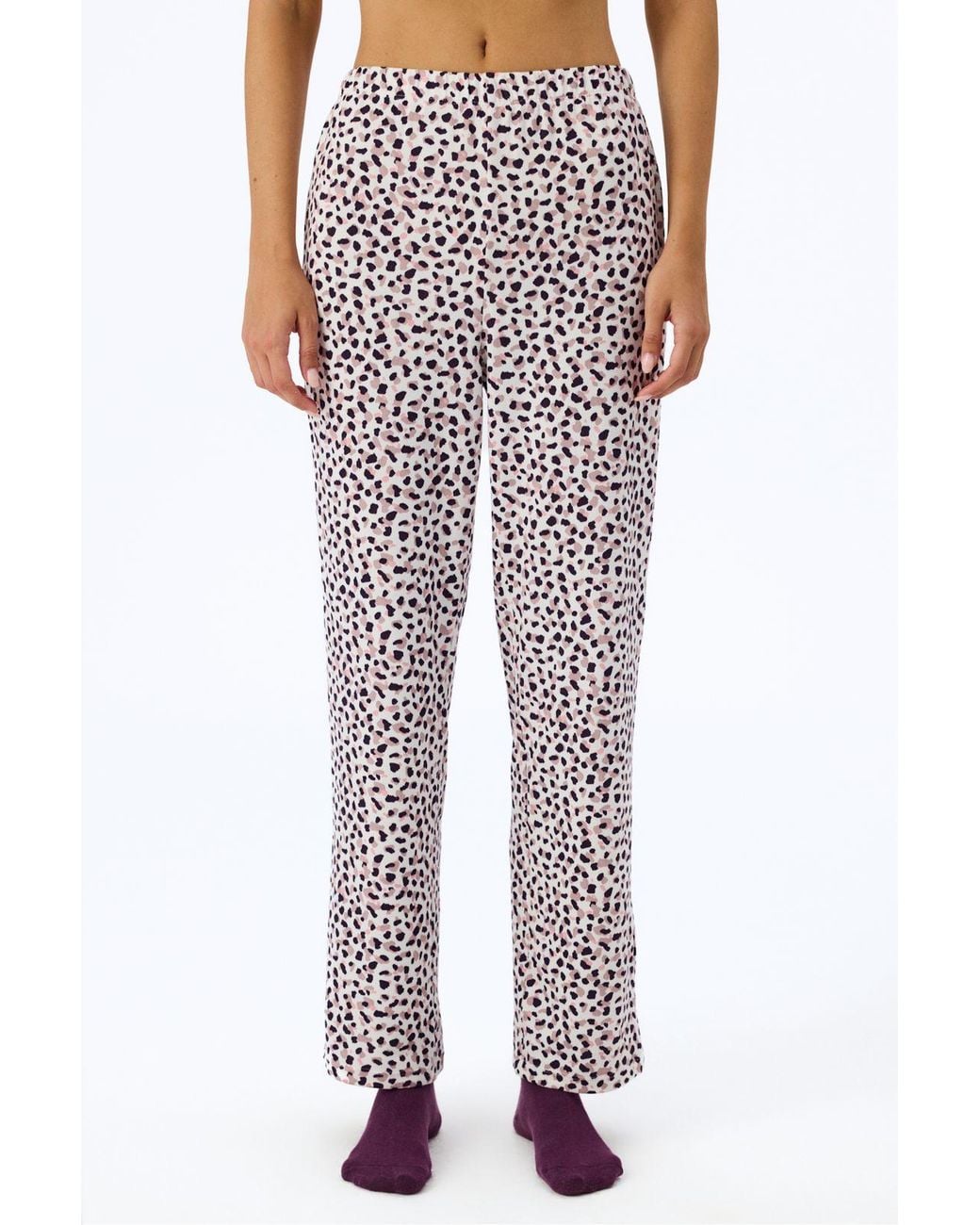 Penti White Midnight Mood Printed Pajama Bottoms