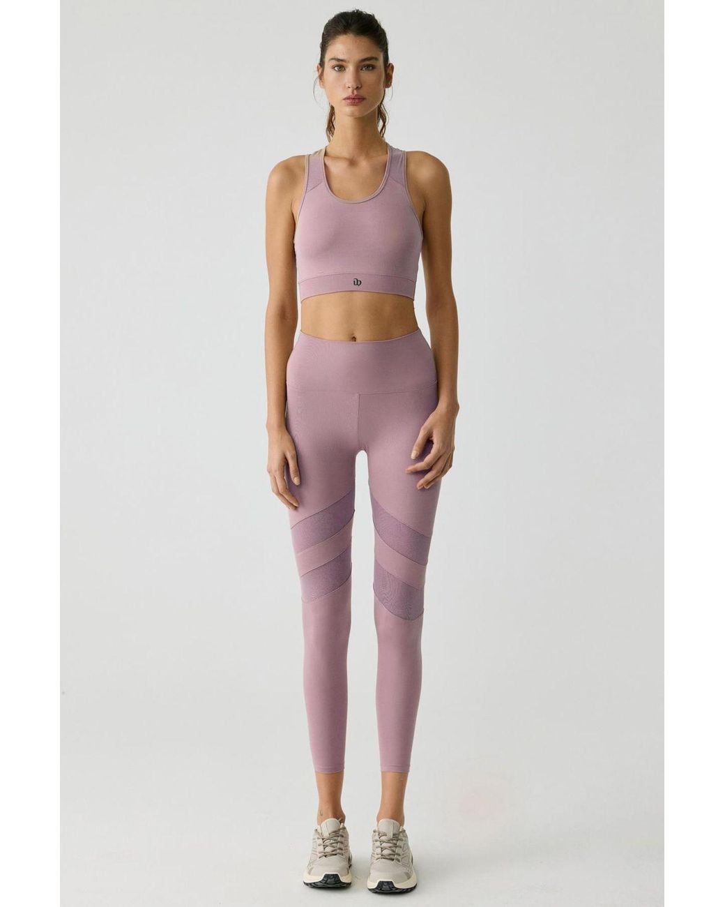 Grimelange Purple Streamlined Pull-On Active Top