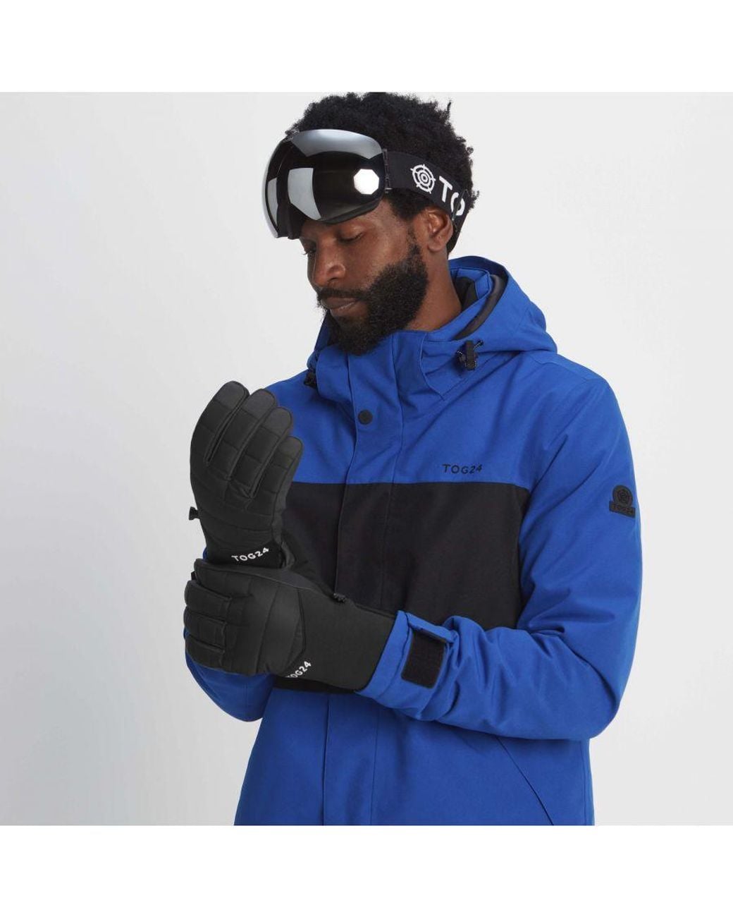 TOG24 Black Adventure Ski Gloves