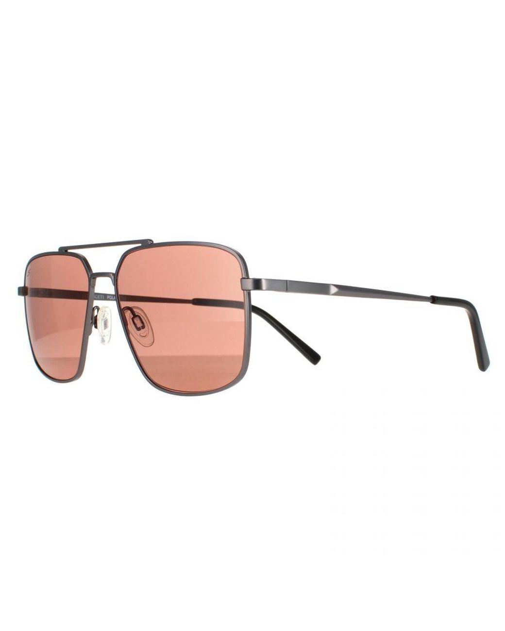 Serengeti Brown Aviator Matte Gunmetal Saturn Polarized Sedona Aitkin for men