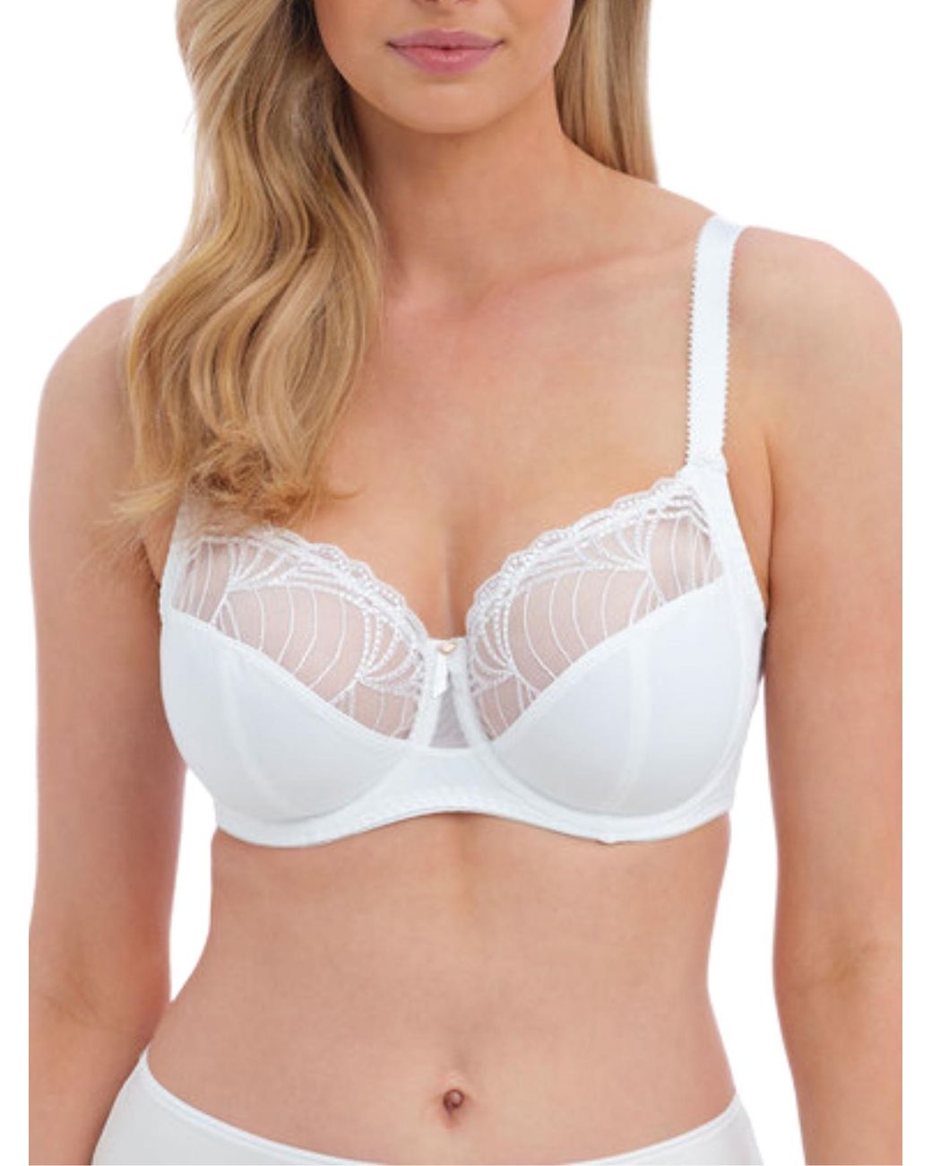 Fantasie White Adelle Side Support Bra