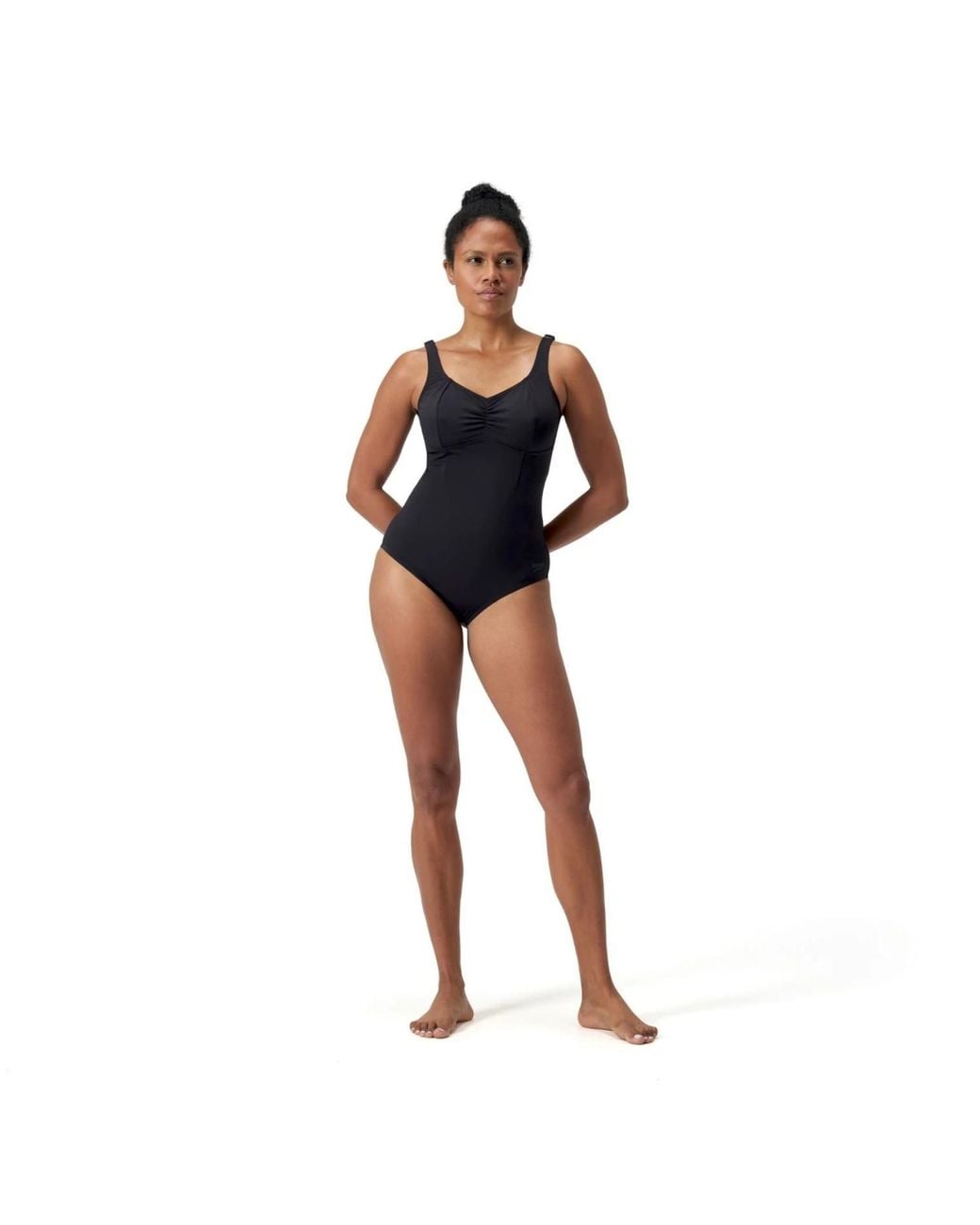 Speedo Blue Ladies Aquanite Shaping One Piece Swimsuit
