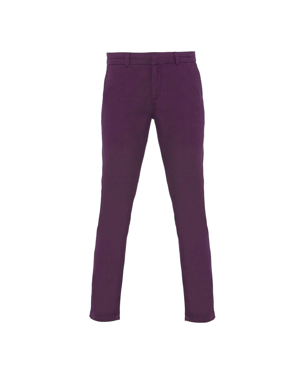 Asquith & Fox Purple Ladies Casual Chino Trousers