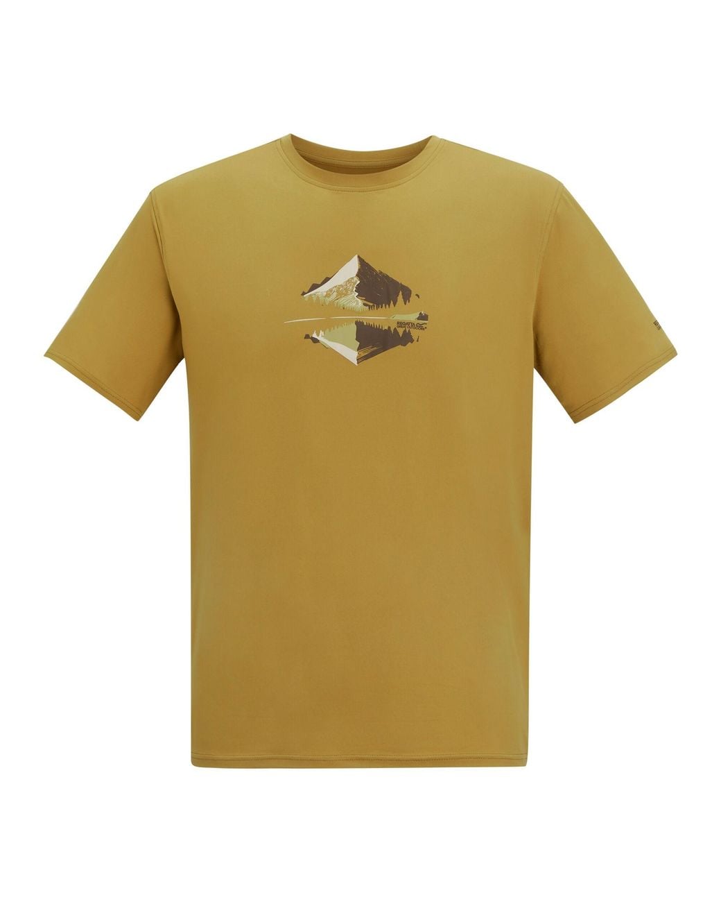 Regatta Green Fingal Scenery Stretch T-Shirt (Wood) for men