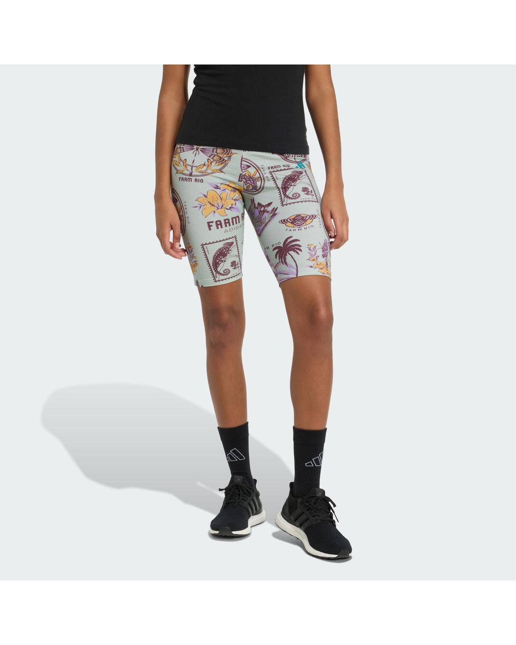 Adidas Blue X Farm Bike Shorts